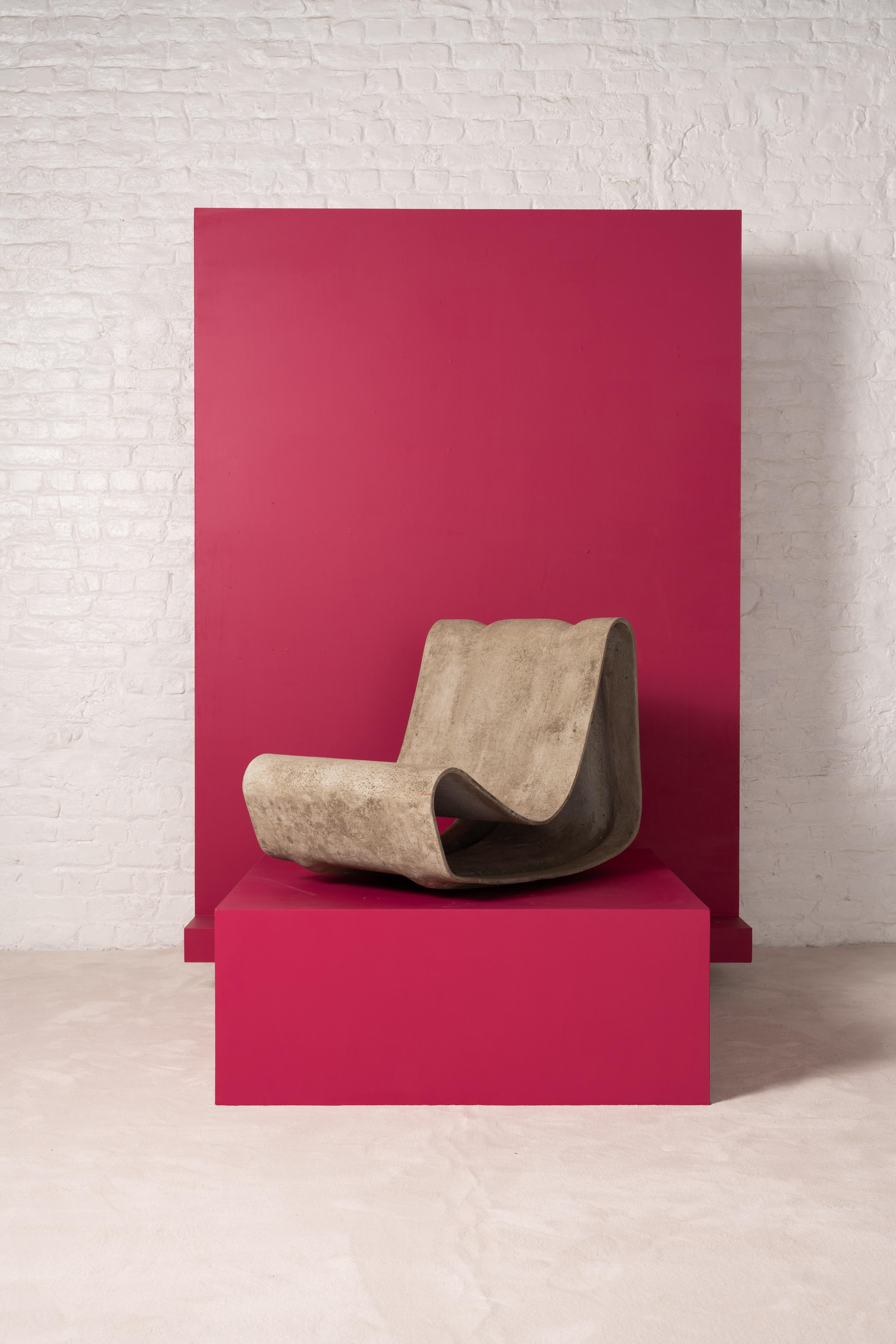 Willy Guhl Loop Chair für Eternit im Angebot 1