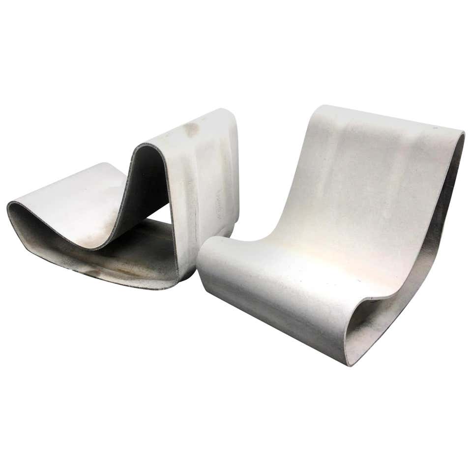 Vintage Concrete Outdoor Rocking