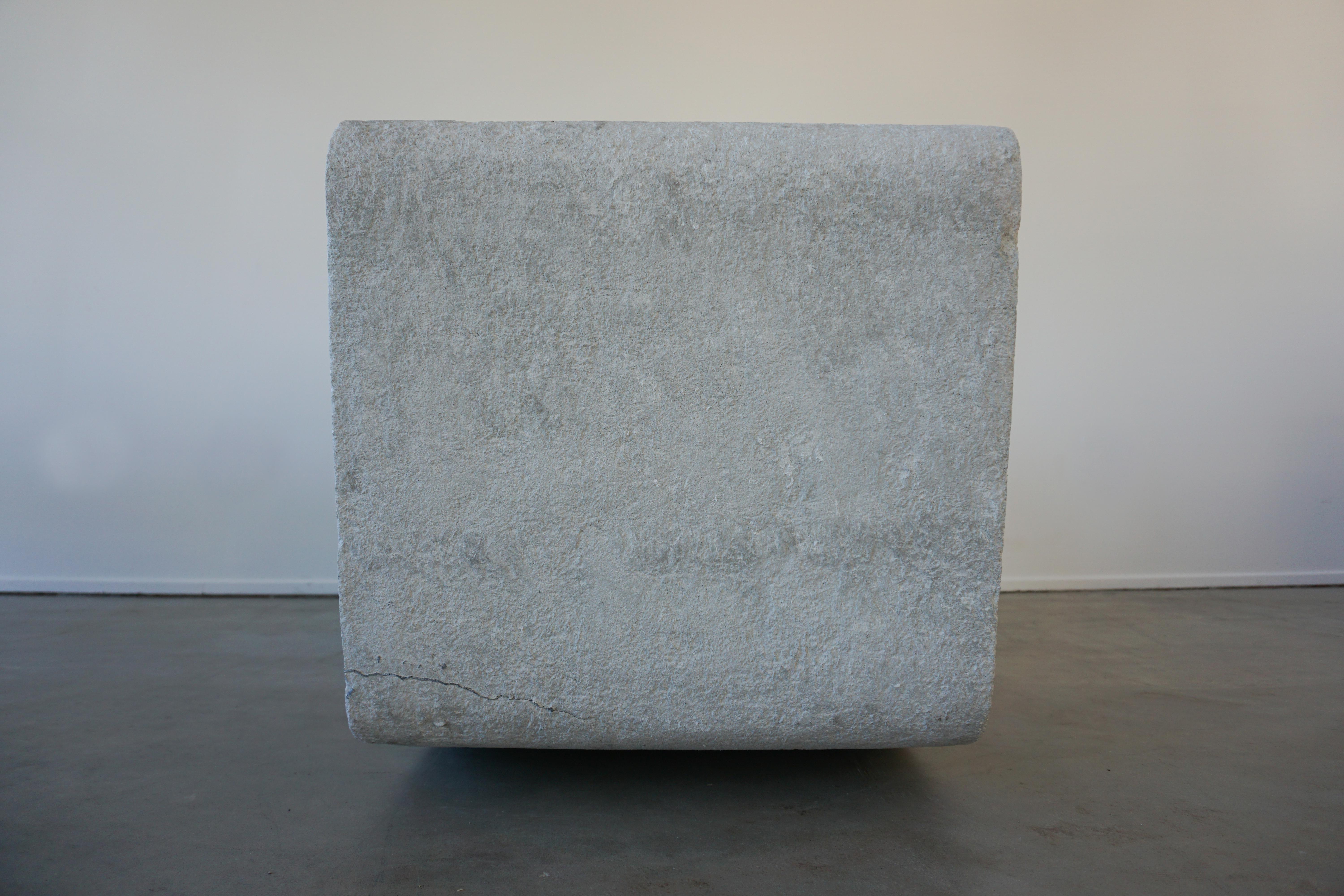 Cement Willy Guhl Loop Chairs