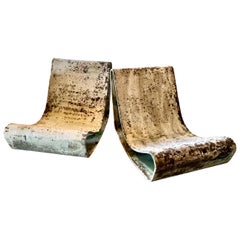 Willy Guhl Loop Chairs