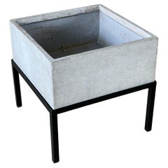 Willy Guhl Minimalist Planter with Stand - Eternit AG