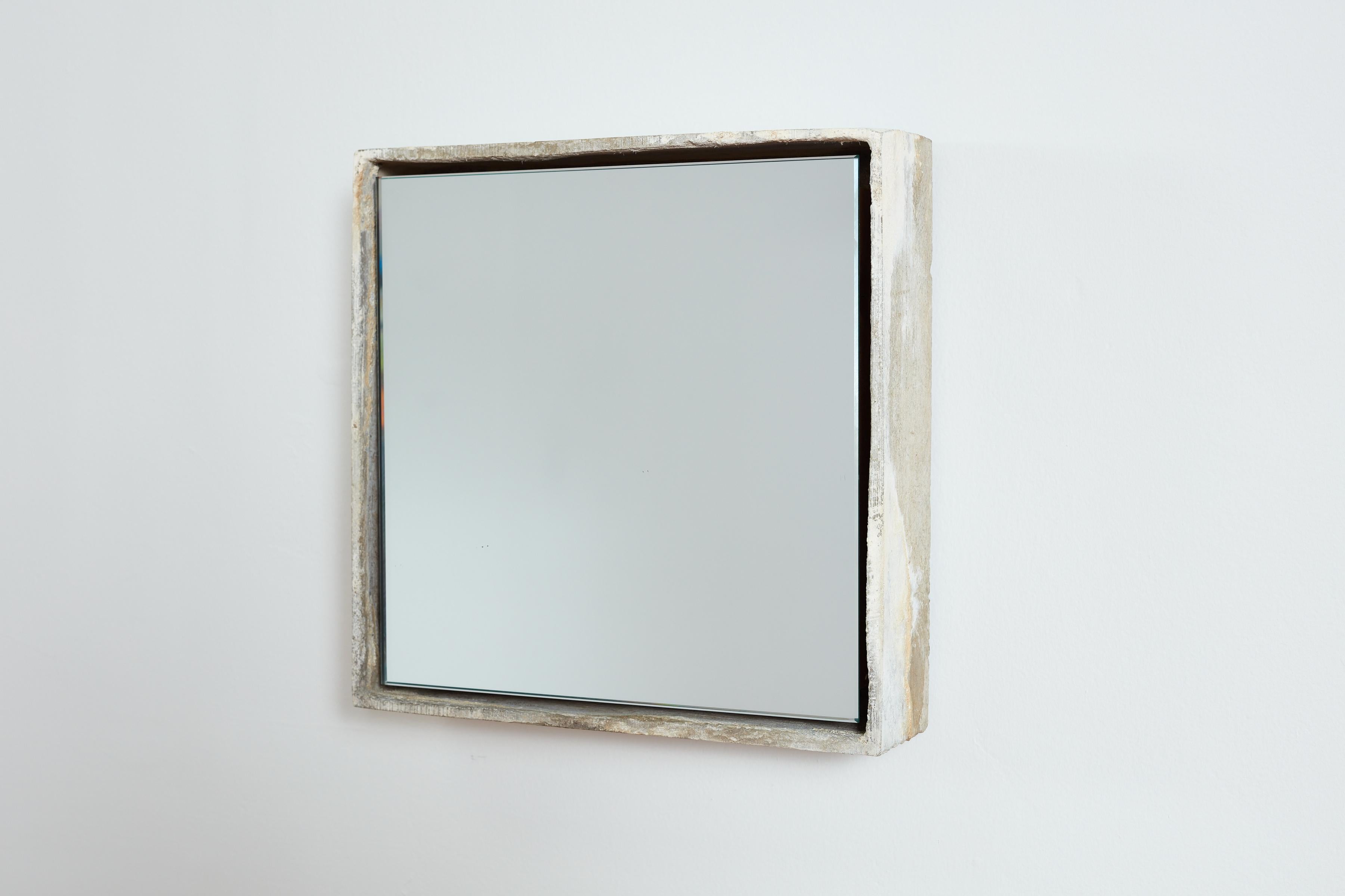 Cement Willy Guhl Mirror For Sale