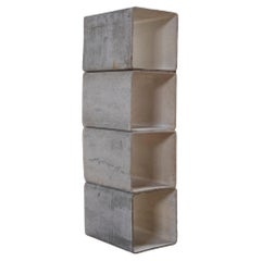 Willy Guhl Modular Concrete Bookcase, 1960s