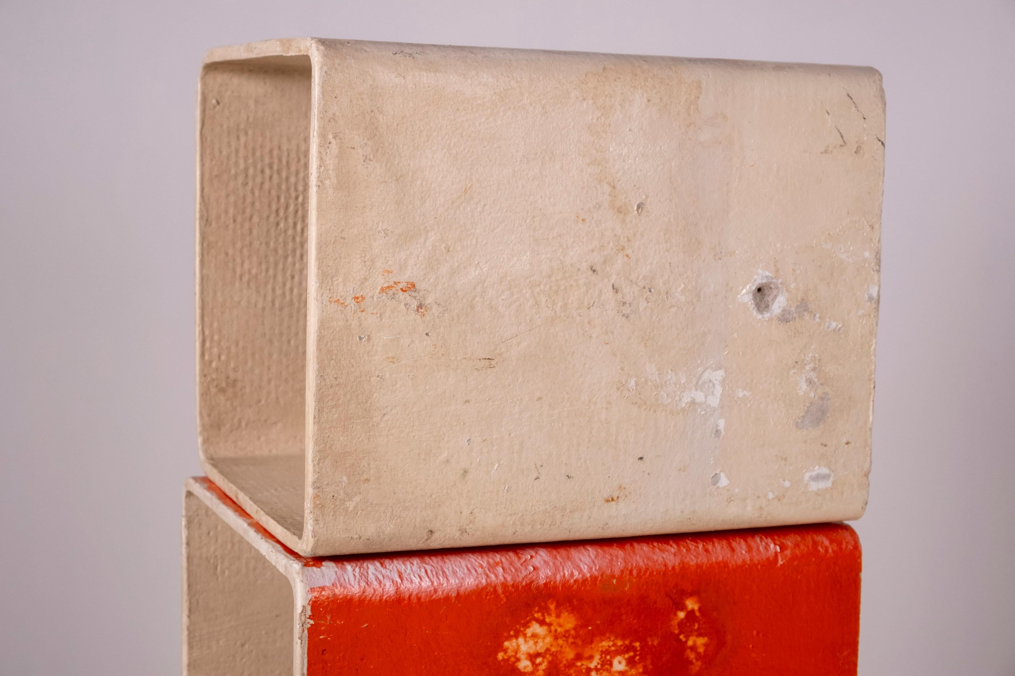 Modulares Bücherregal aus Beton von Willy Guhl, 1960er-Jahre im Angebot 2