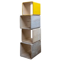 Willy Guhl Modular Concrete Bookcase, 1960s