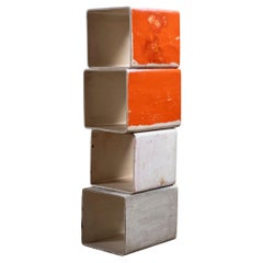 Willy Guhl Modular Concrete Bookcase, 1960s