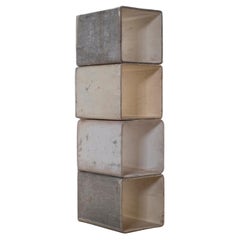 Willy Guhl Modular Concrete Bookcase, 1960s