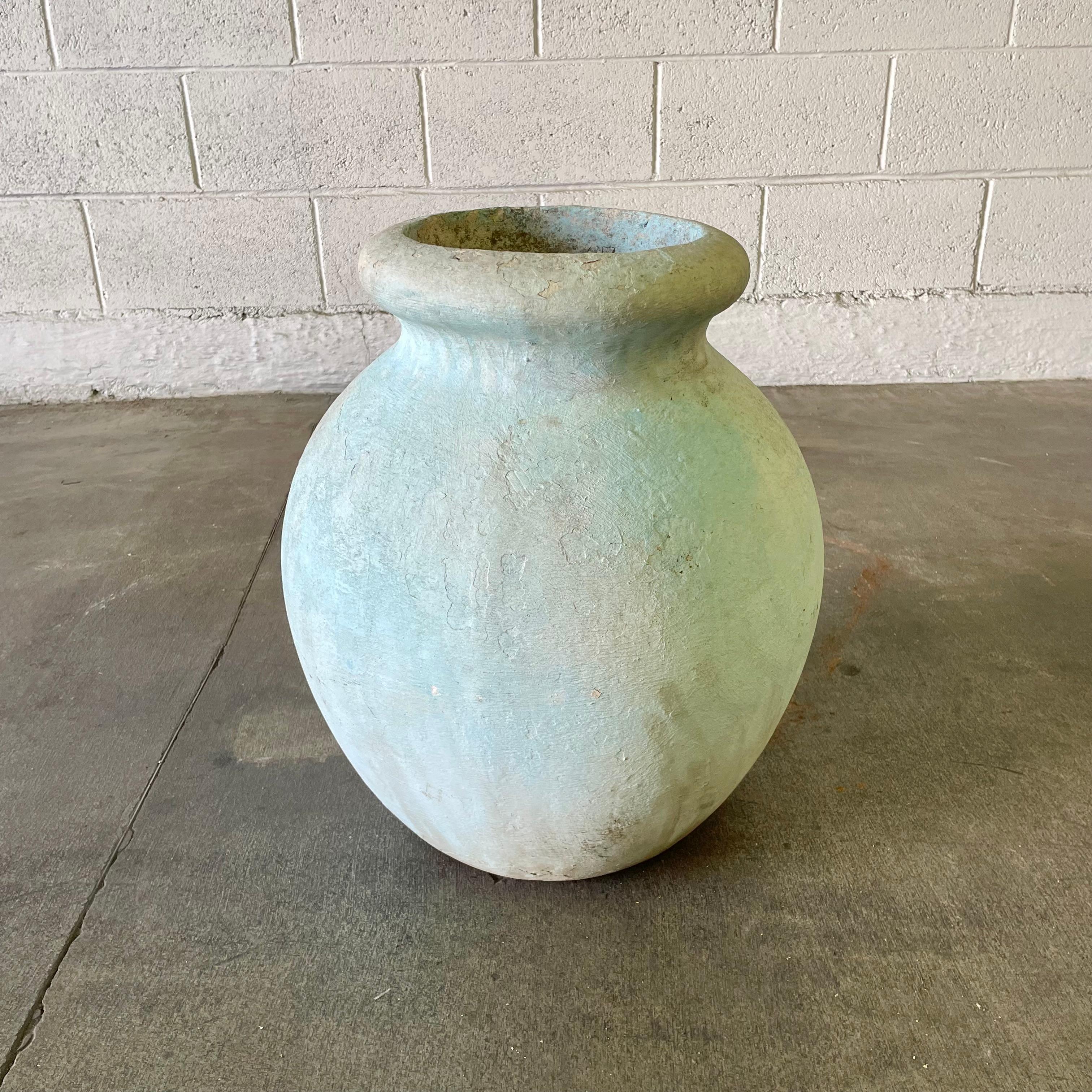 Mid-20th Century Willy Guhl Olive Jar Planter