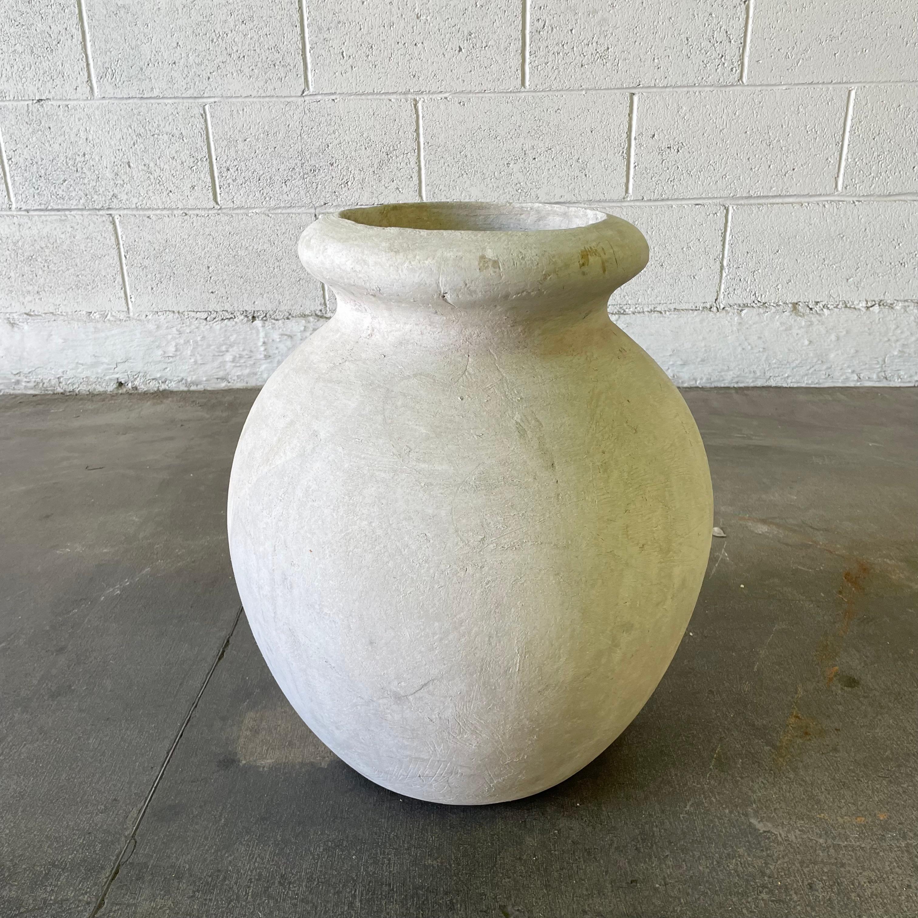 Concrete Willy Guhl Olive Jar Planter For Sale