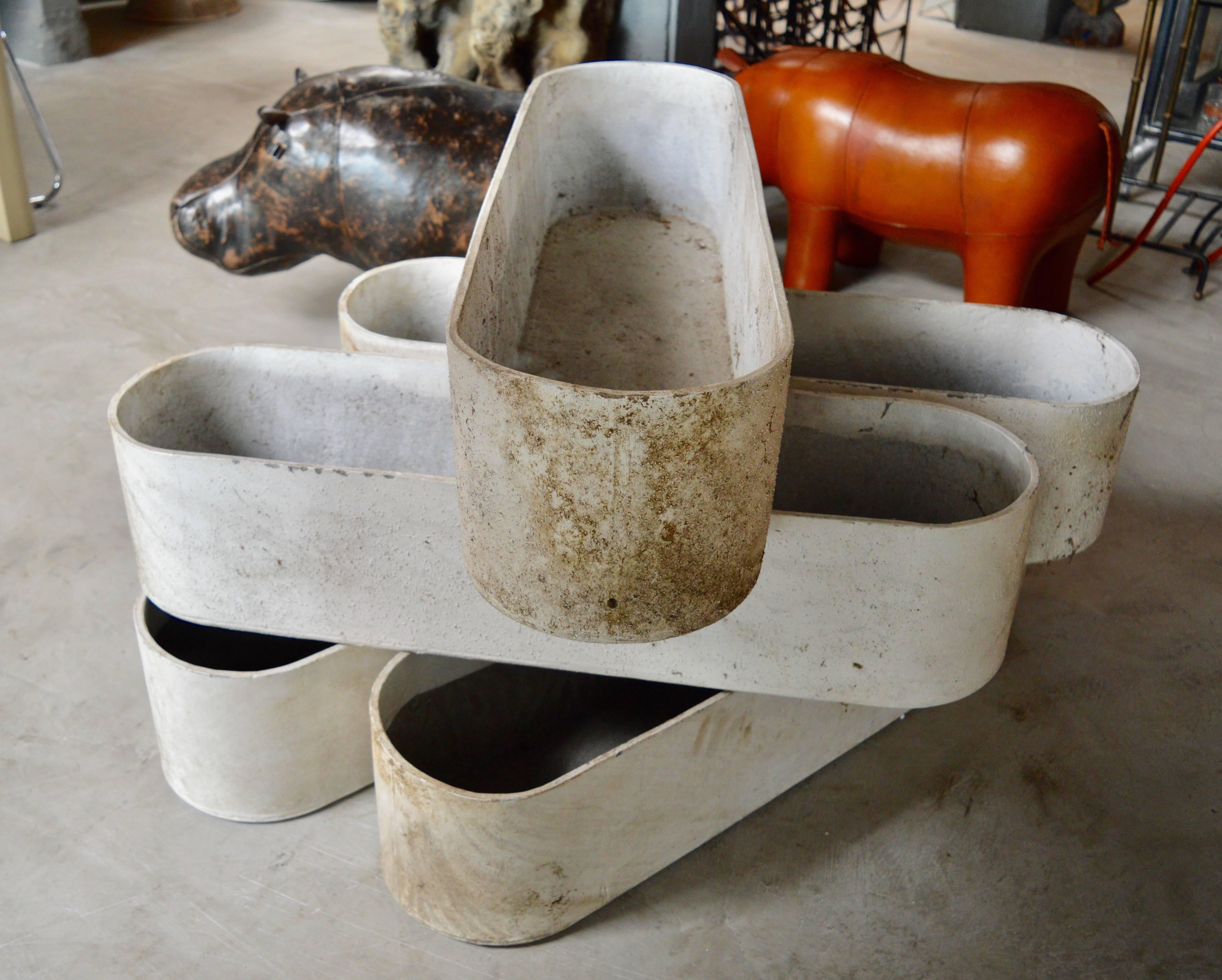 Willy Guhl Ovular Planters In Excellent Condition In Los Angeles, CA