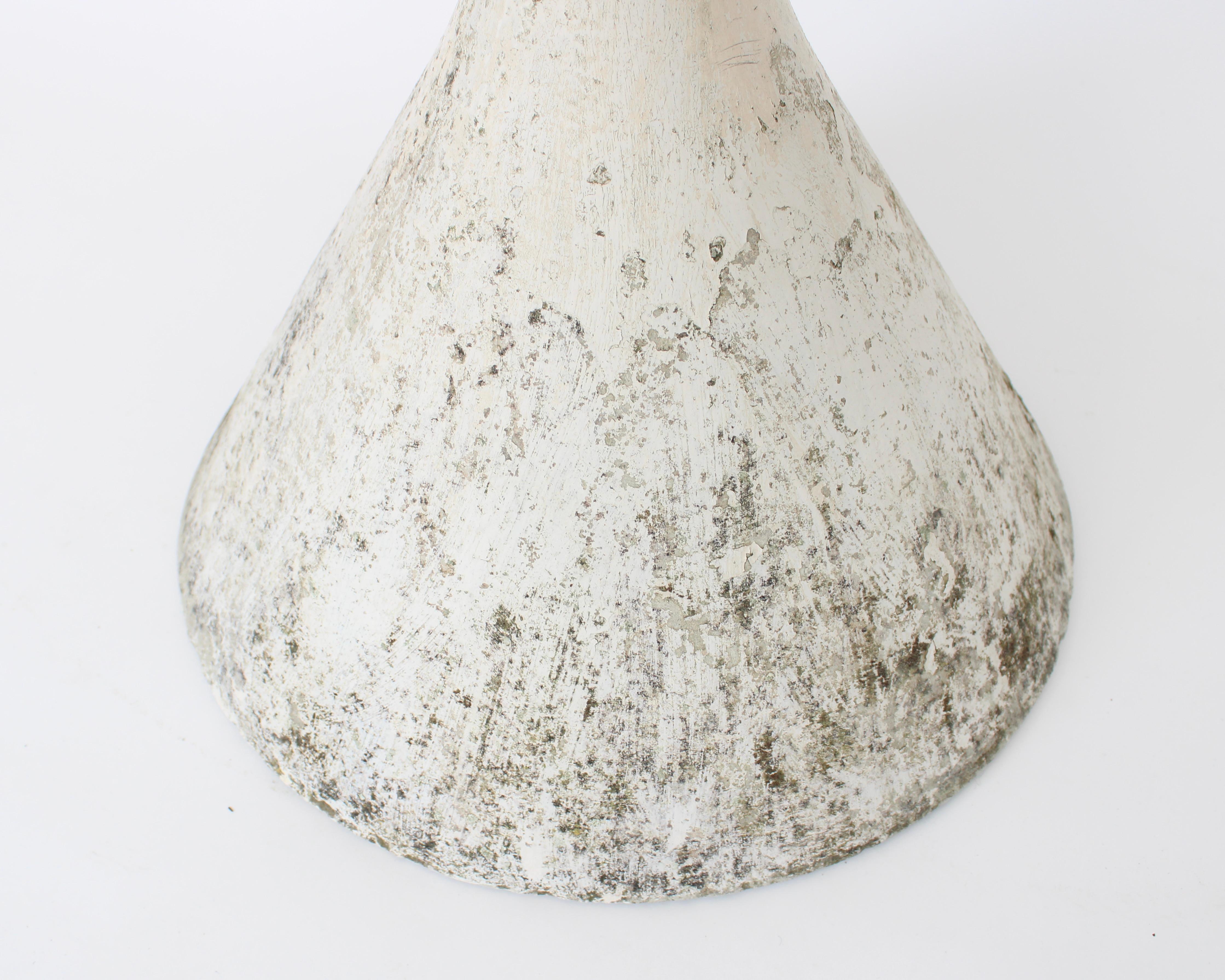Willy Guhl Paar Diabolo Pflanzgefäße Vintage Eternit Beton Spindel im Angebot 2