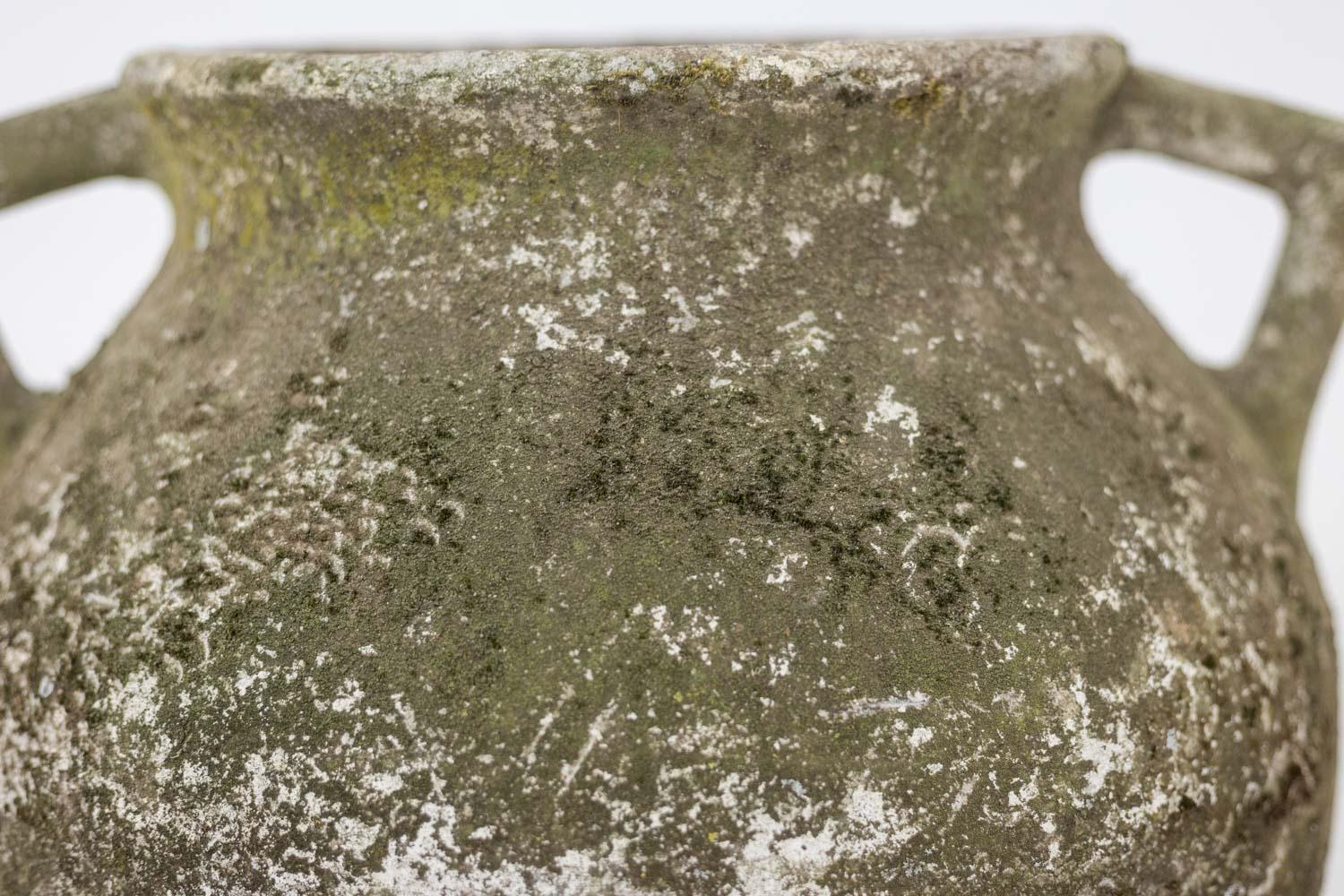 Willy Guhl Pair of “pot” planters in fiber cement. 1950s For Sale 8