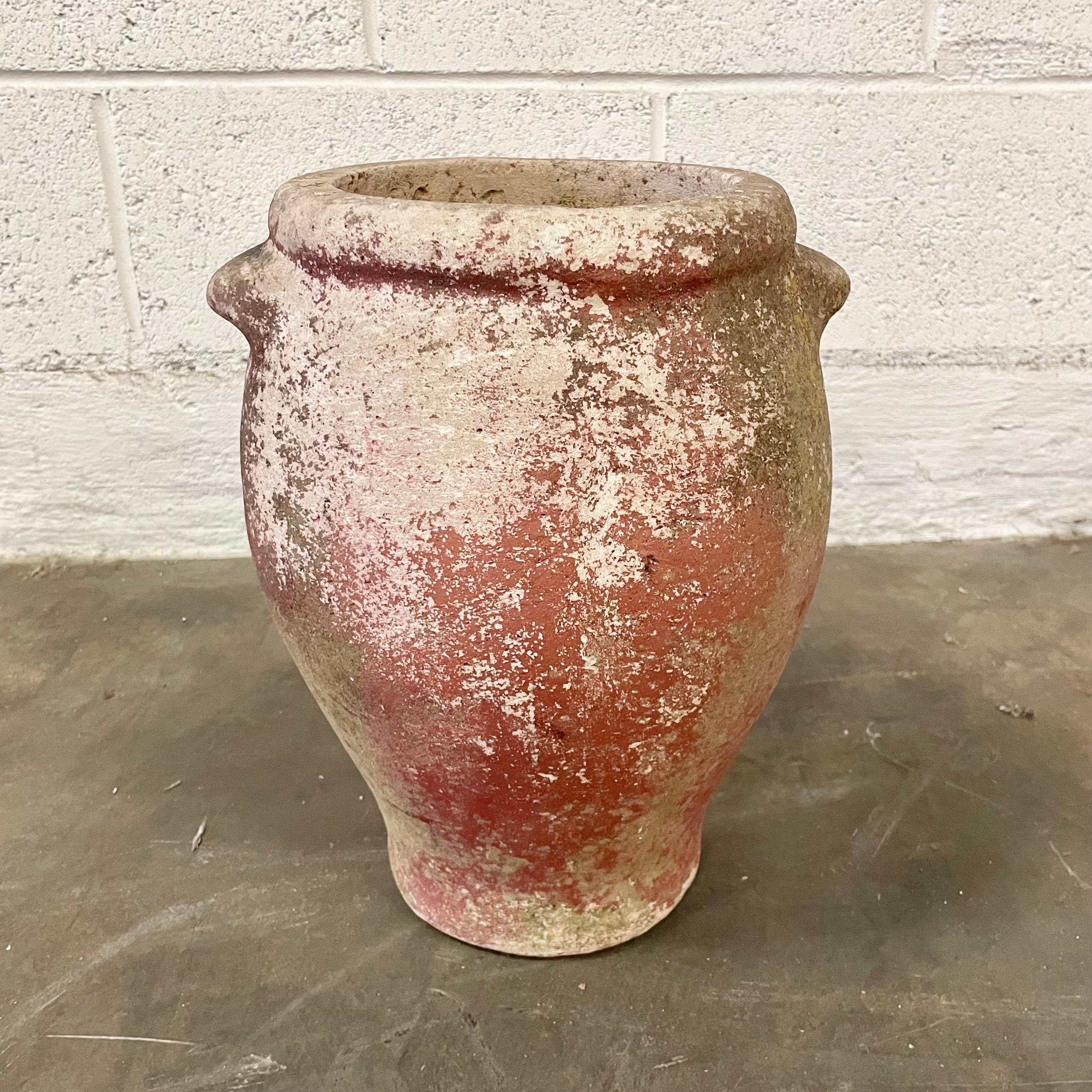 Swiss Willy Guhl Petite Concrete Urn, 1960s Switzerland For Sale