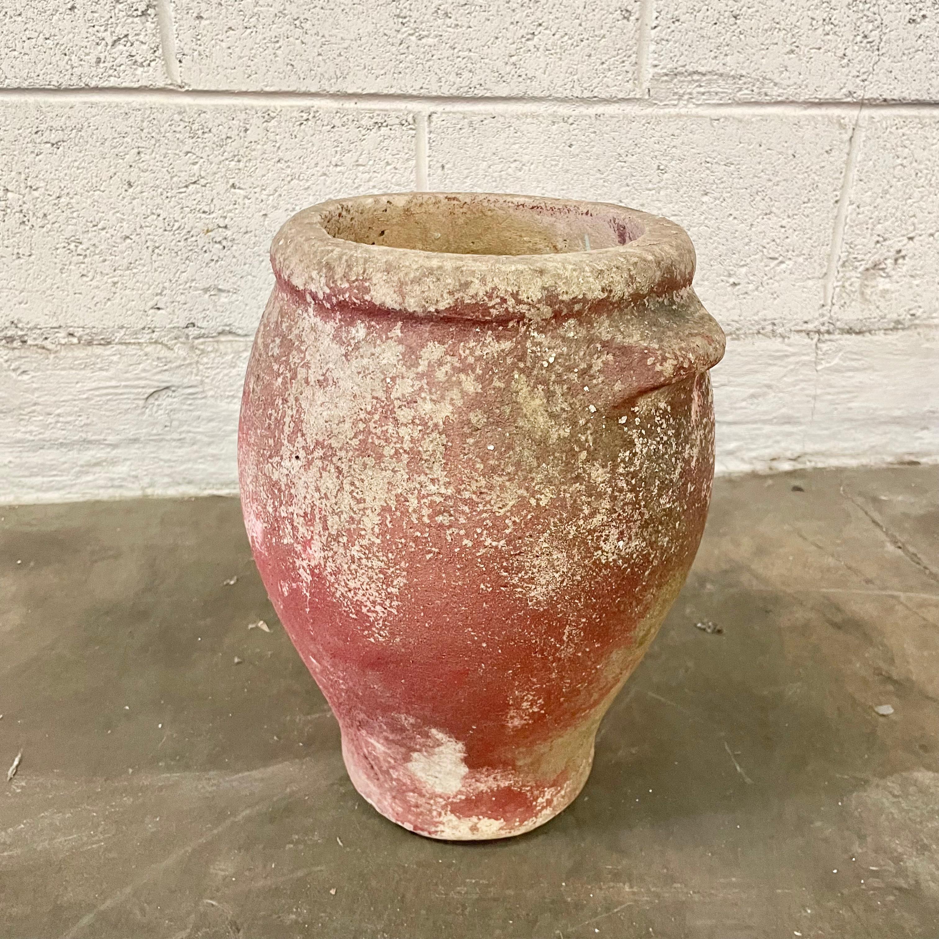 Willy Guhl Petite Concrete Urn, 1960s Switzerland In Good Condition For Sale In Los Angeles, CA