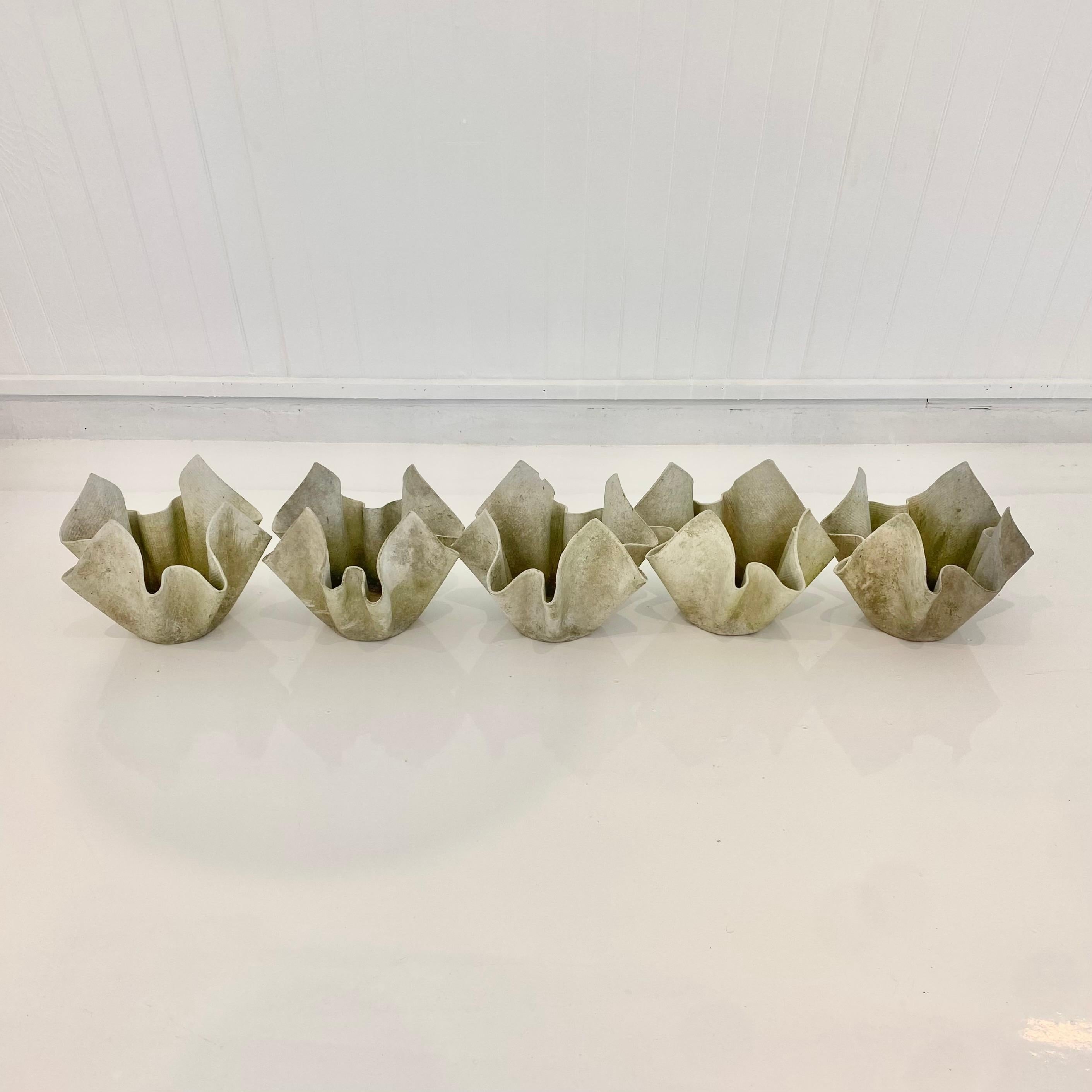 Cement Willy Guhl Petite Handkerchief Planter, 1960s Switzerland For Sale