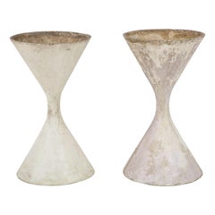Used Extra Large Spindle Diabolo Planters