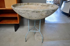 Willy Guhl Planter on Metal Base