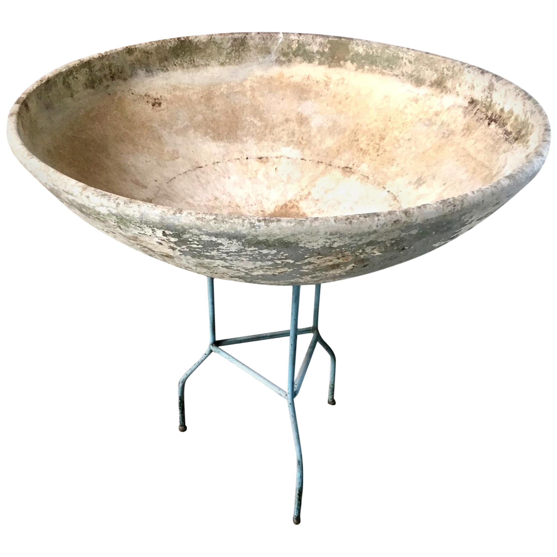 Willy Guhl Planter on Metal Base