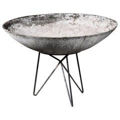 Willy Guhl Planter with Hairpin Frame for Eternit