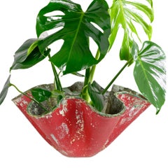 Willy Guhl Planters Set of 2 for Eternit, Mid-Century Modern Clam Shell Design