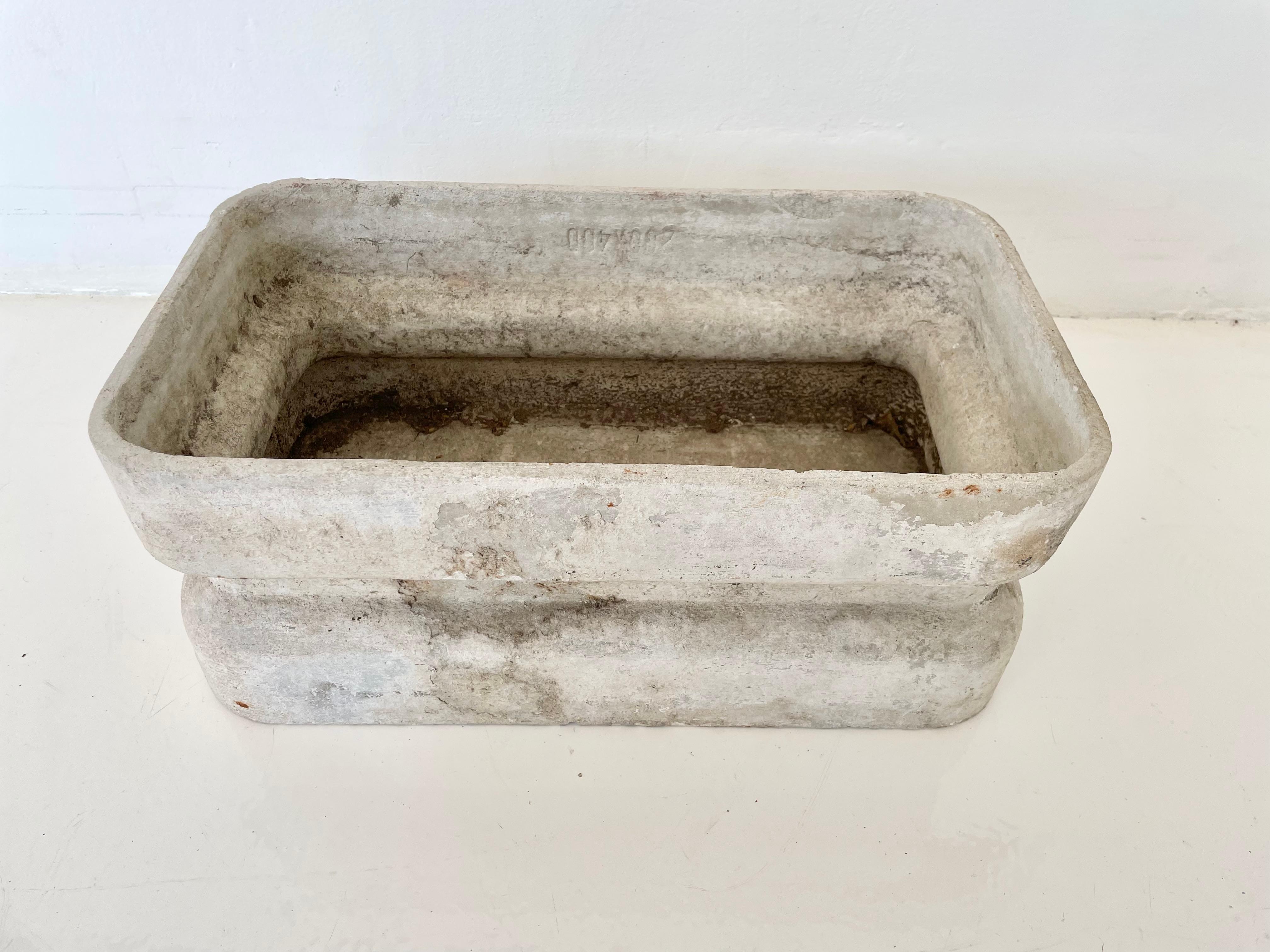 Willy Guhl Ridged Box Planter 1