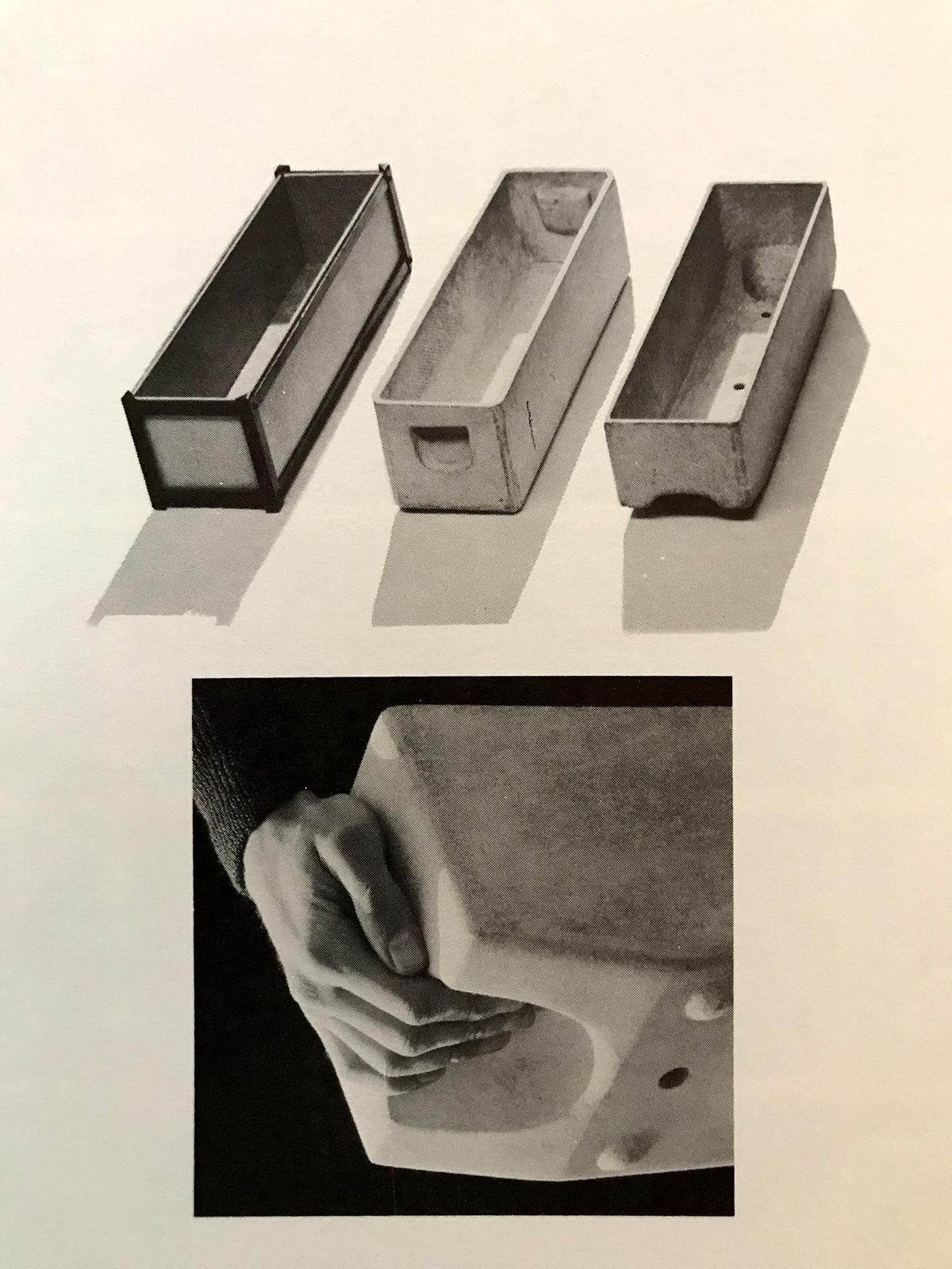 Willy Guhl, Series of 5 Large Fiber Cement Planters, Switzerland, 1954 4