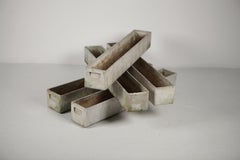 Willy Guhl, Set of 7 Planters, Eternit, Switzerland 1960s