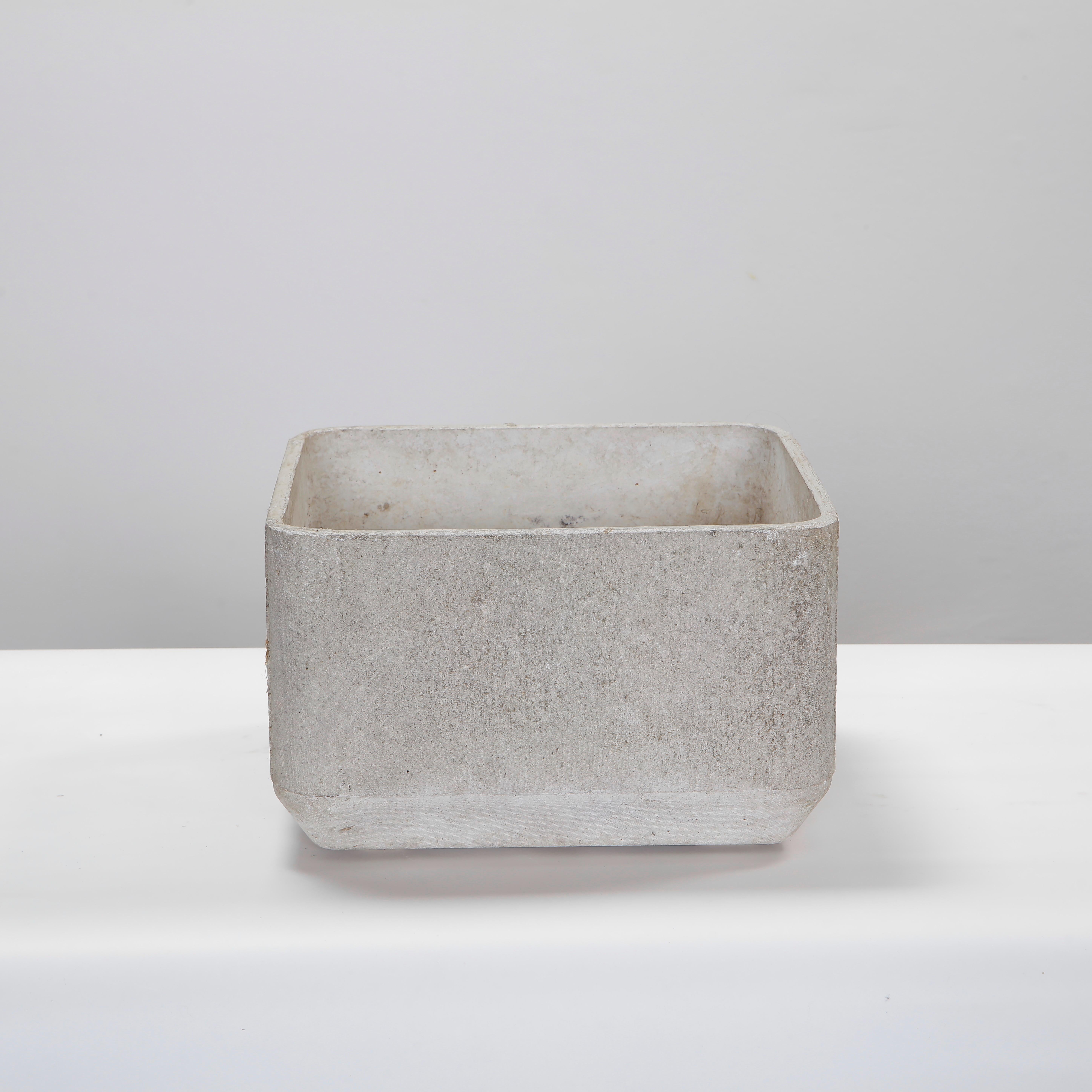 Mid-Century moderno Willy Guhl, Fioriera quadrata piccola in vendita