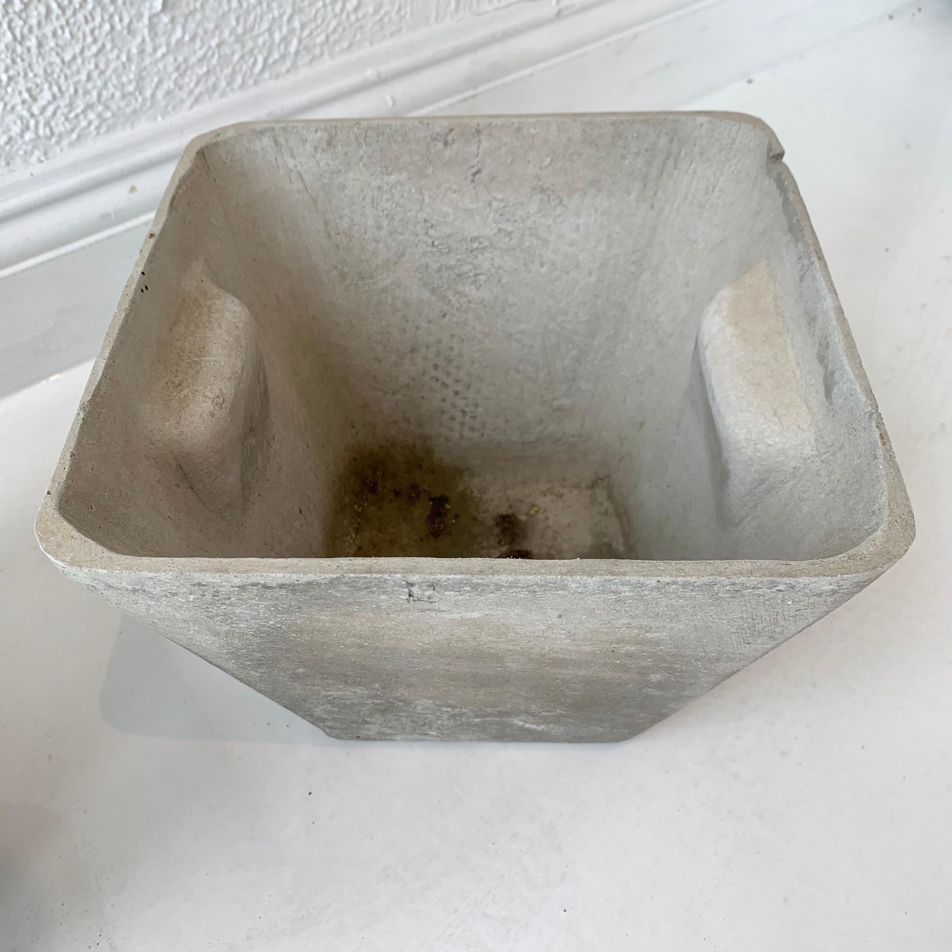 Mid-20th Century Willy Guhl Square Flower Pot For Sale