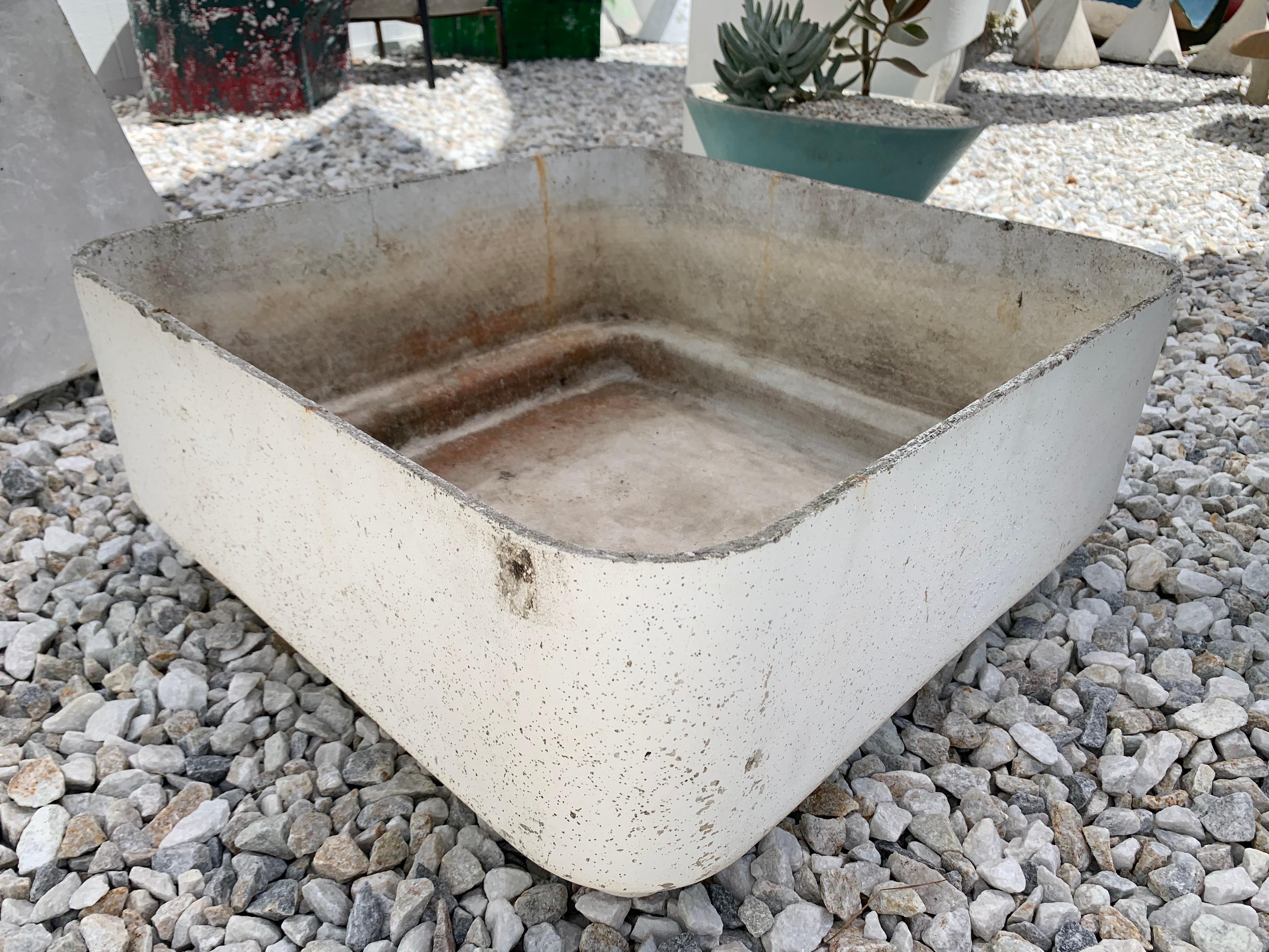 Swiss Willy Guhl Square Tiered Planter For Sale