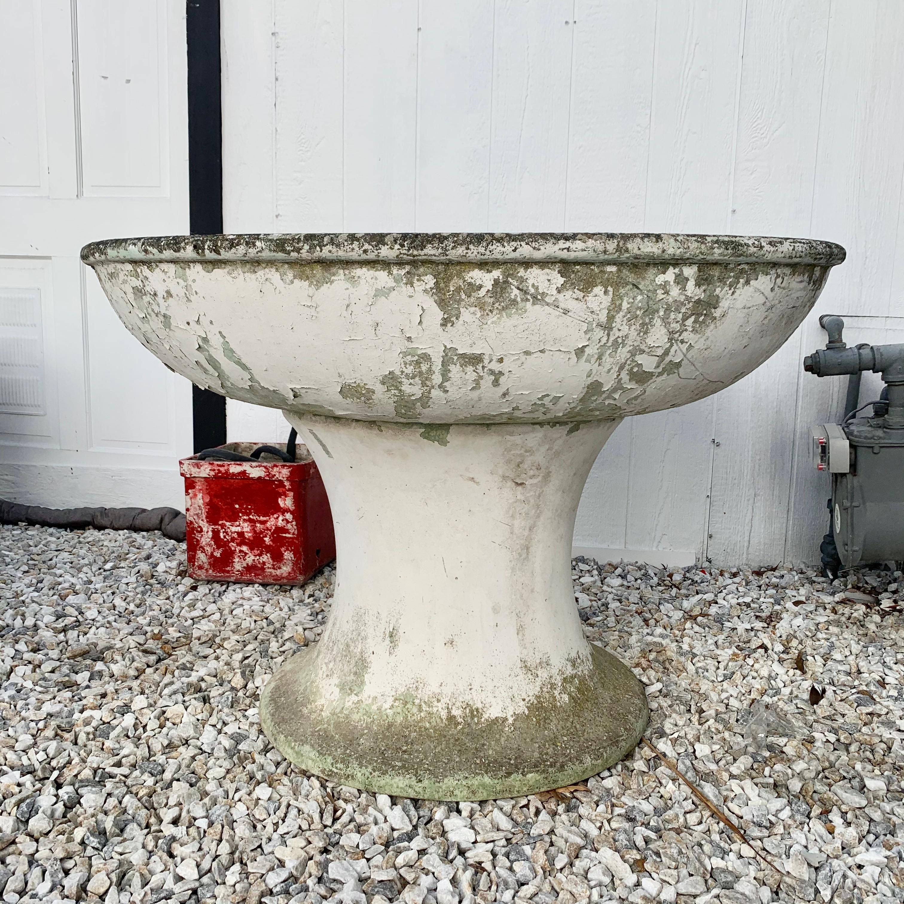 Belgian Willy Guhl Style Concrete Fountains