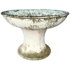 Vintage Willy Guhl Style Concrete Fountains