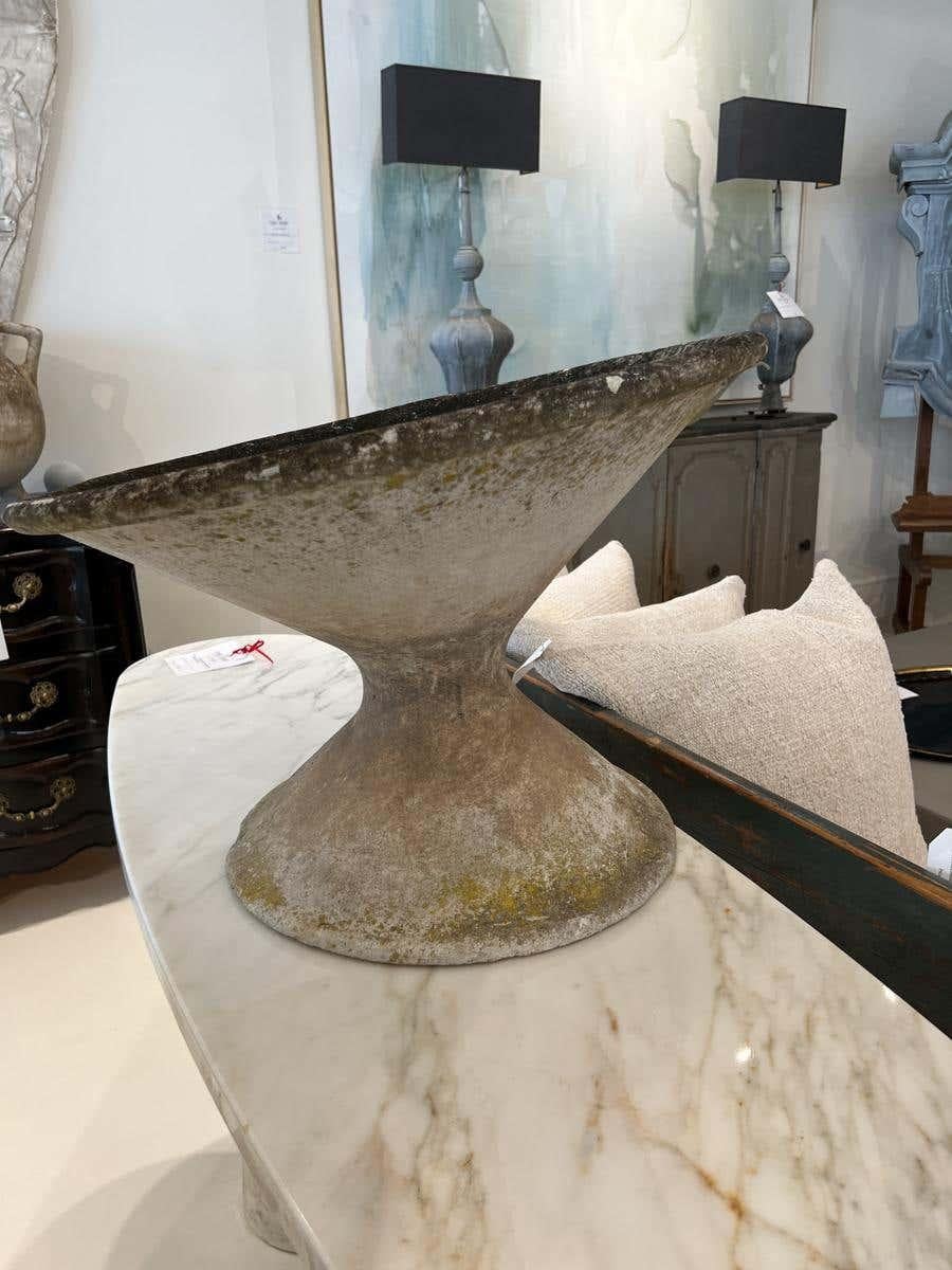 Willy Guhl Style Jardiniere In Fair Condition For Sale In New Orleans, LA