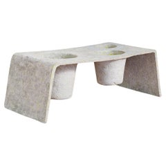 Vintage Willy Guhl Table with built in Planters