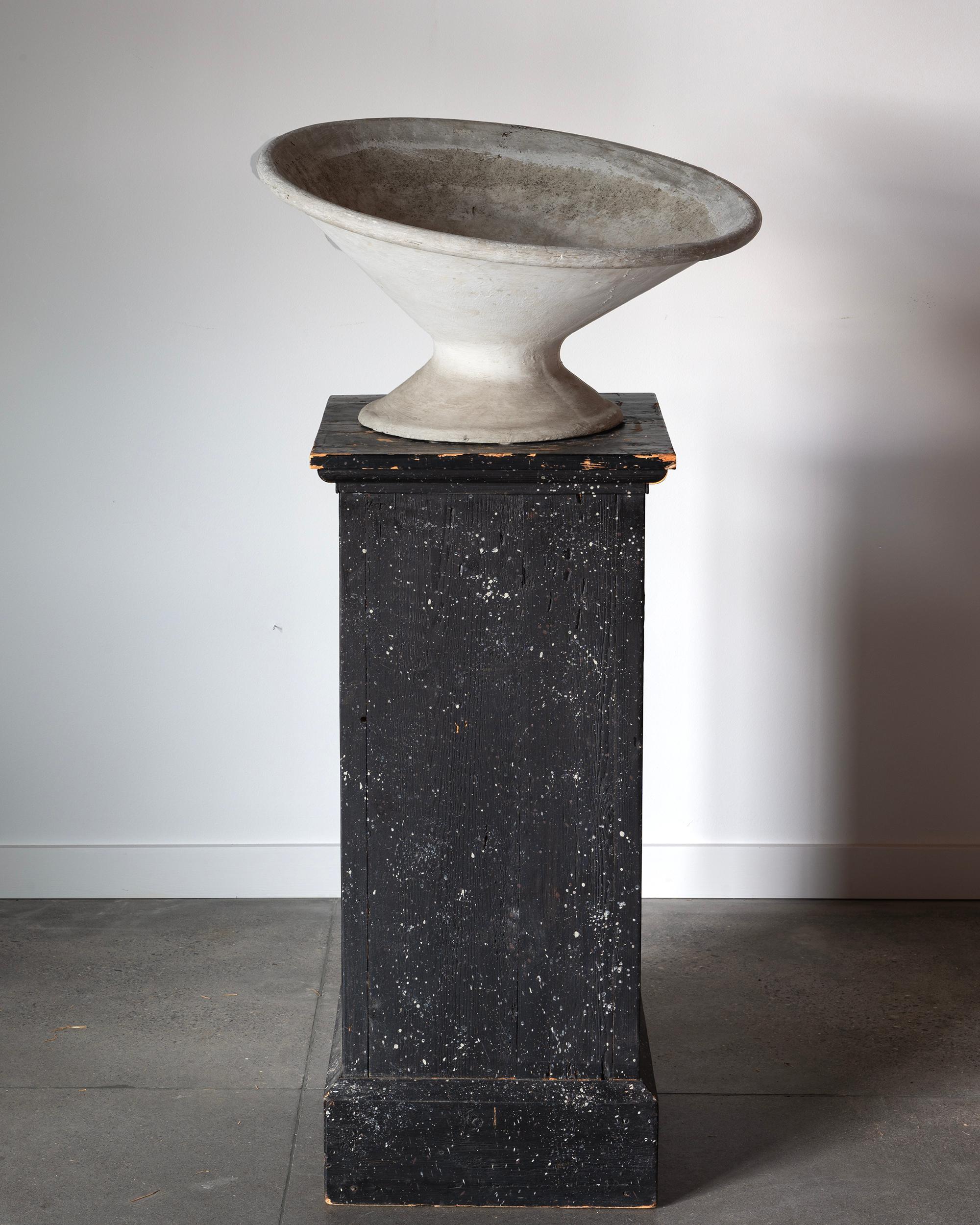 Jardinière en fuseau inclinée de Willy Guhl pour Eternit, vers 1960 Suisse 