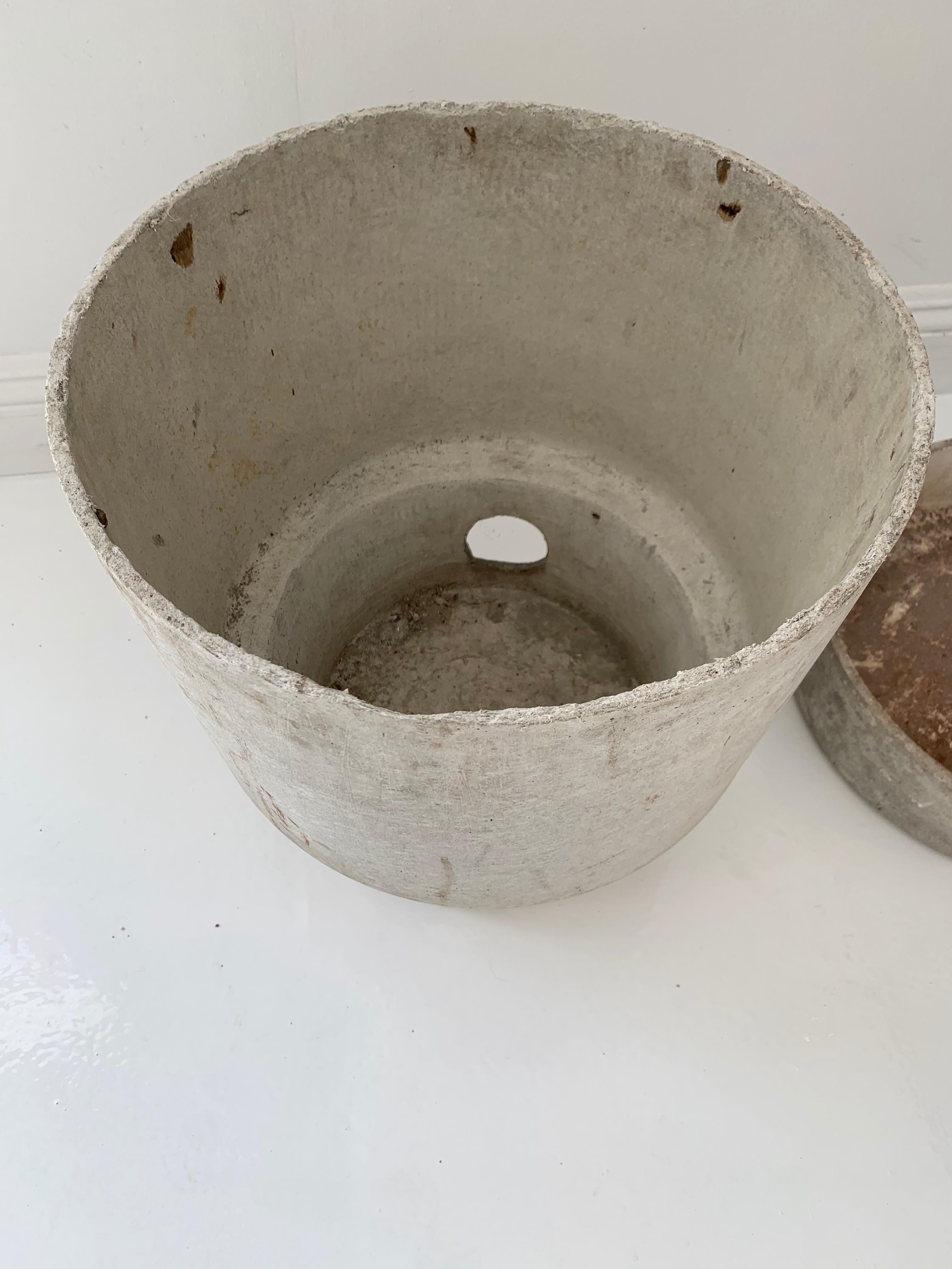 Suisse Pot à fleurs deux pièces Willy Guhl en vente