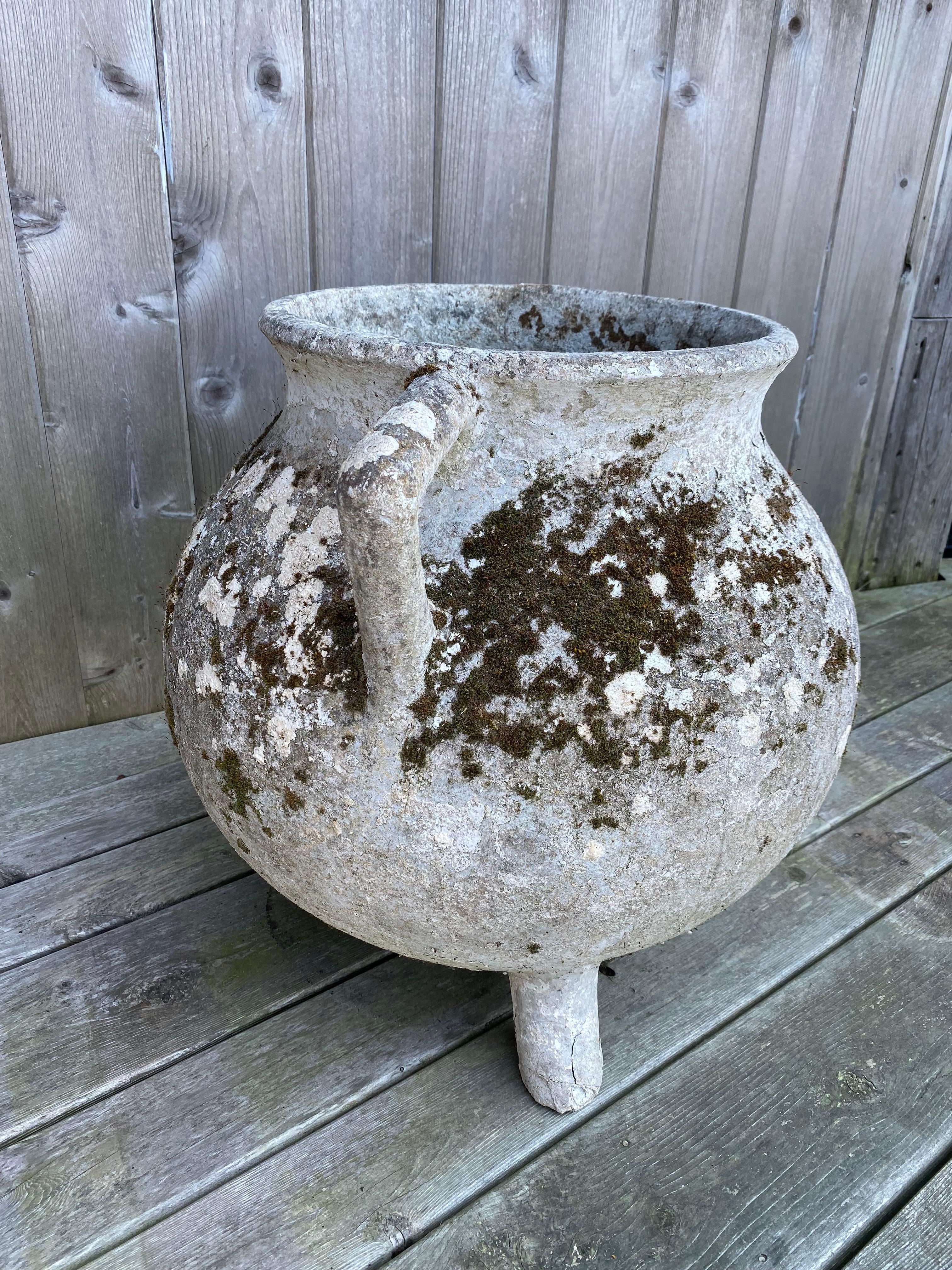 Willy Guhl Urn Cauldron Planter In Good Condition In New York, NY