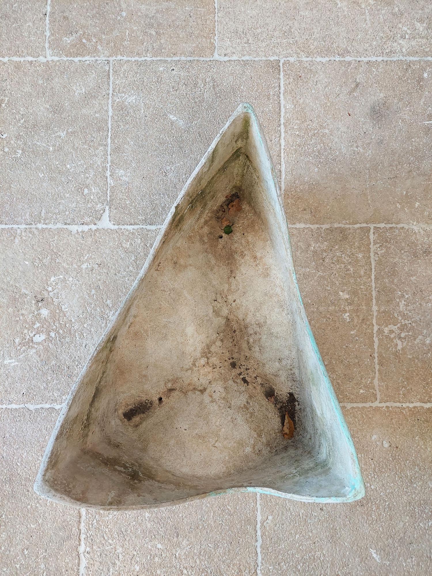 Willy Guhl Triangular Tooth Planters (multiple available) For Sale 9