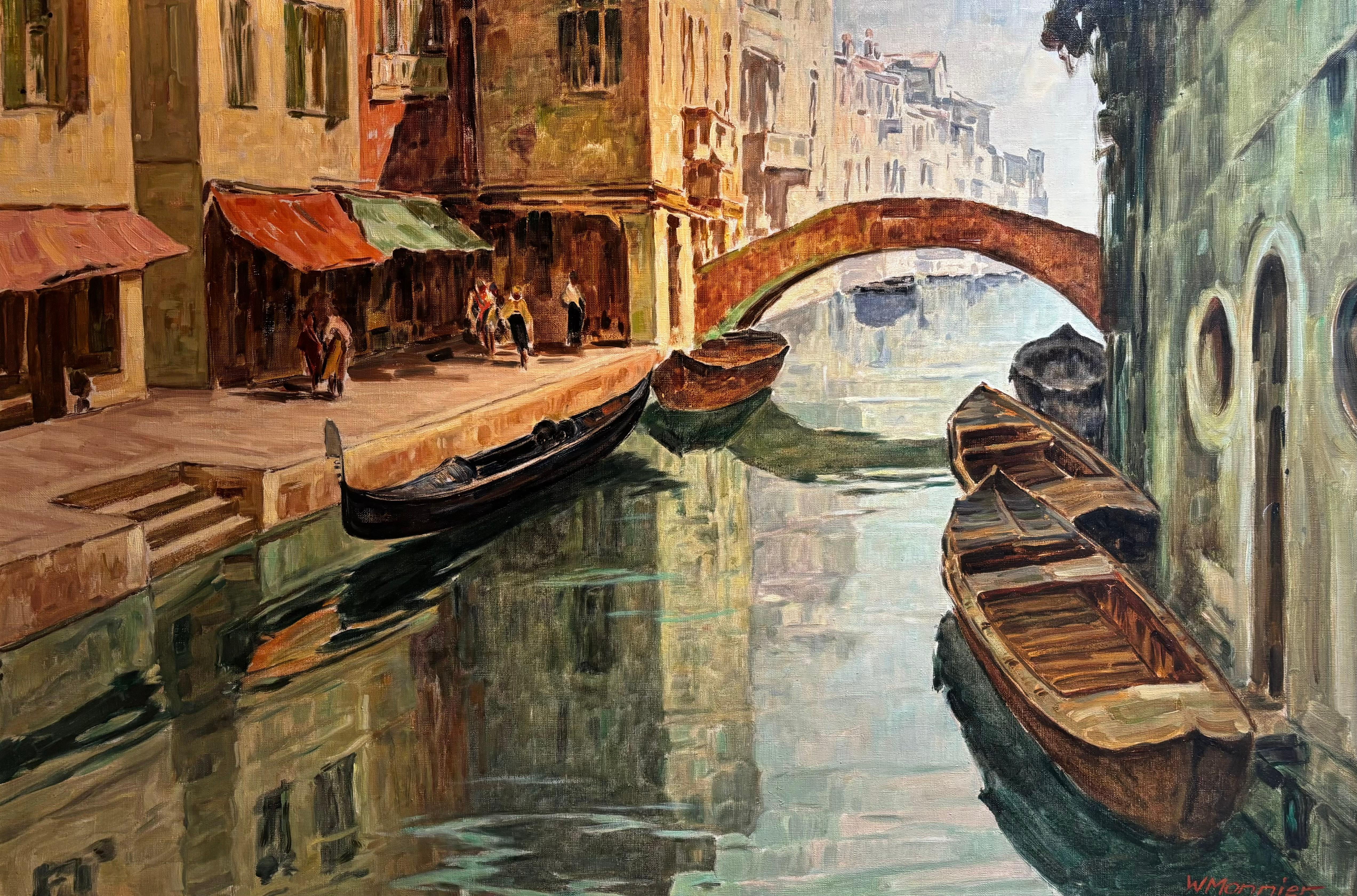 Venezia di Willy Monnier - olio su tela 65x96 cm 2