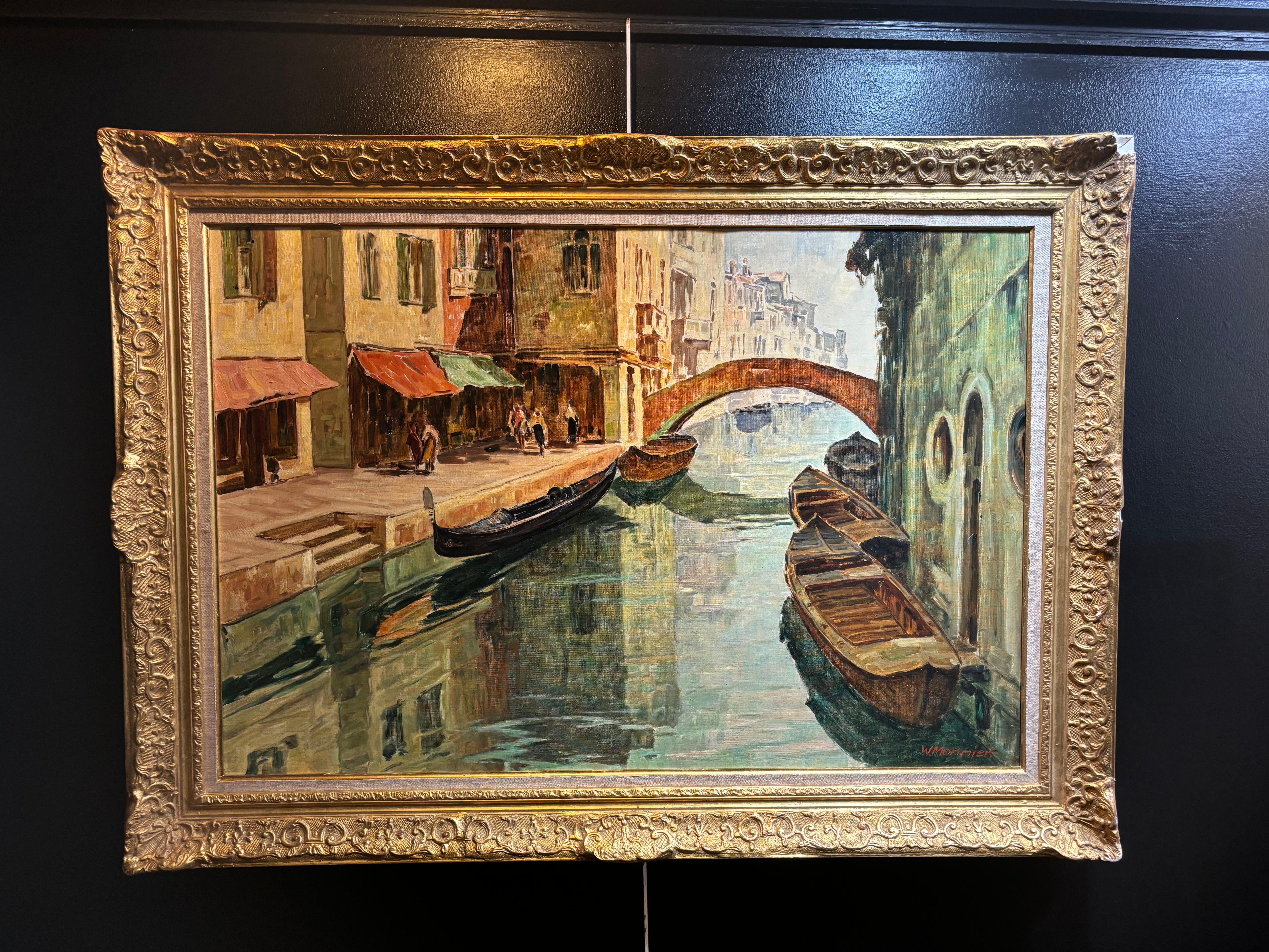 Venezia di Willy Monnier - olio su tela 65x96 cm 4