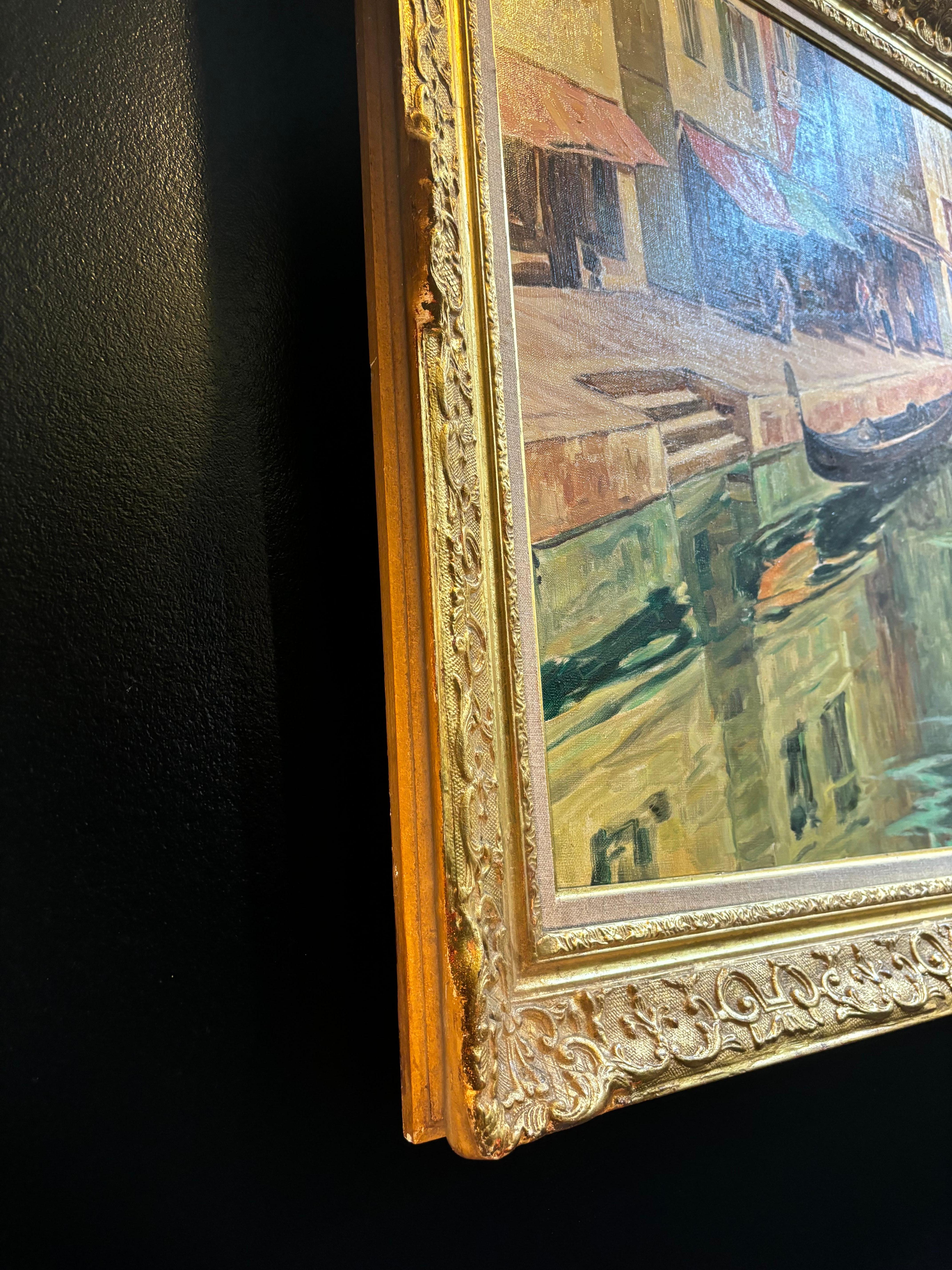 Venezia di Willy Monnier - olio su tela 65x96 cm 8