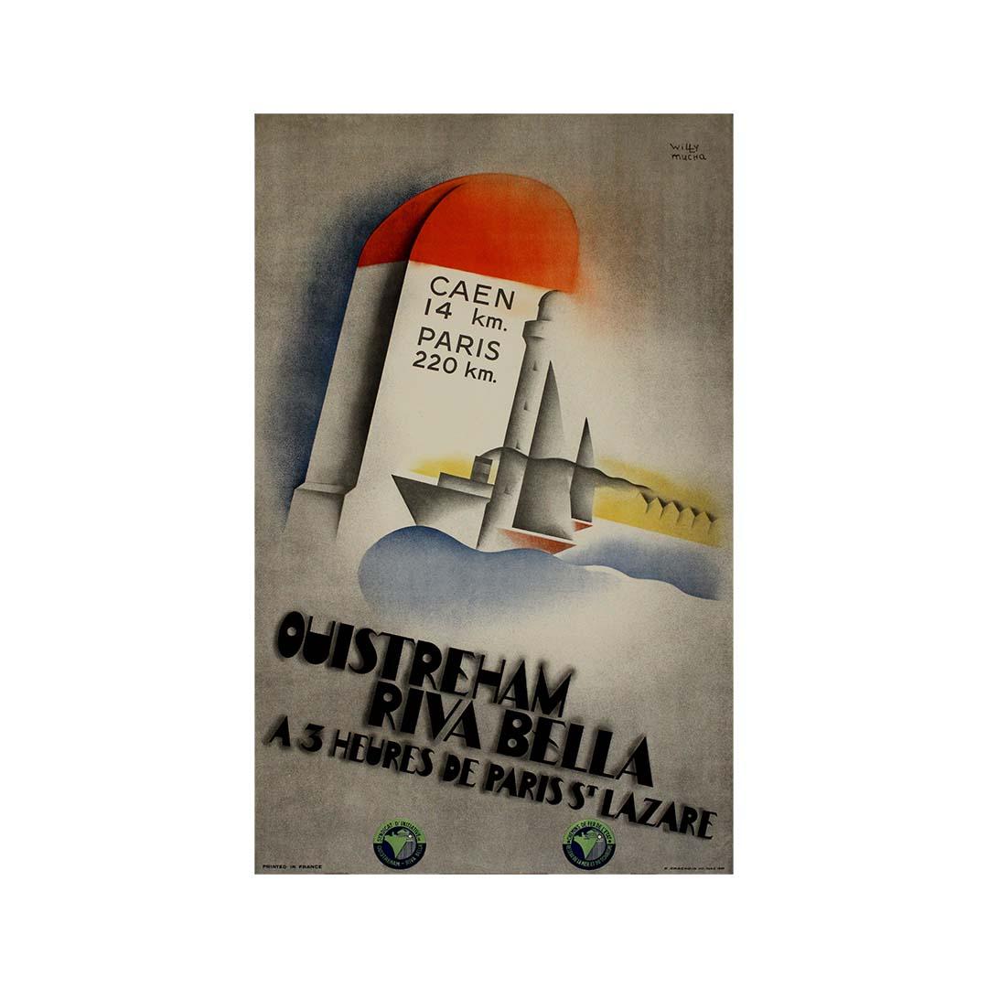 1934 Art Deco poster for 