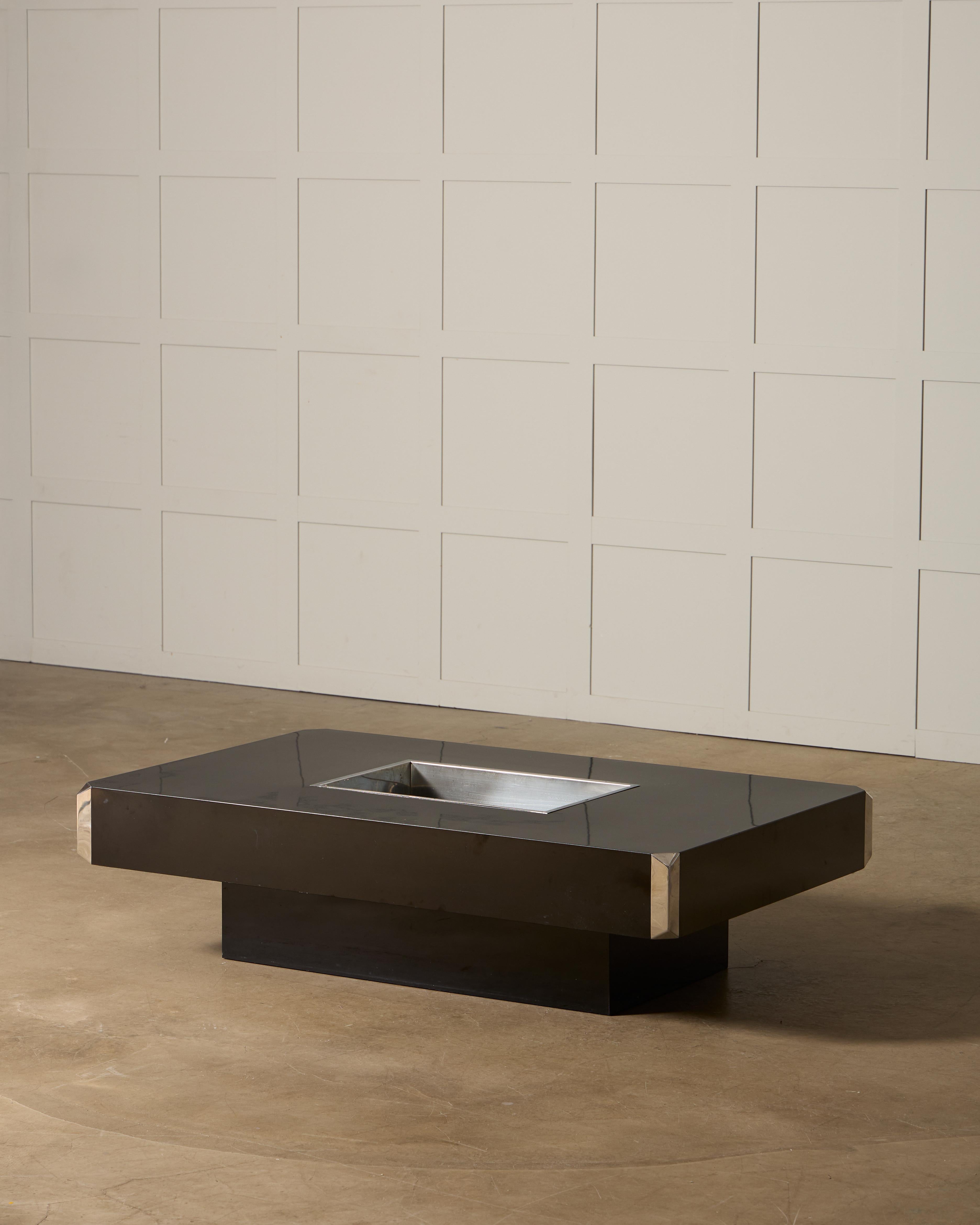 Willy Rizzo table, produced 1970s.