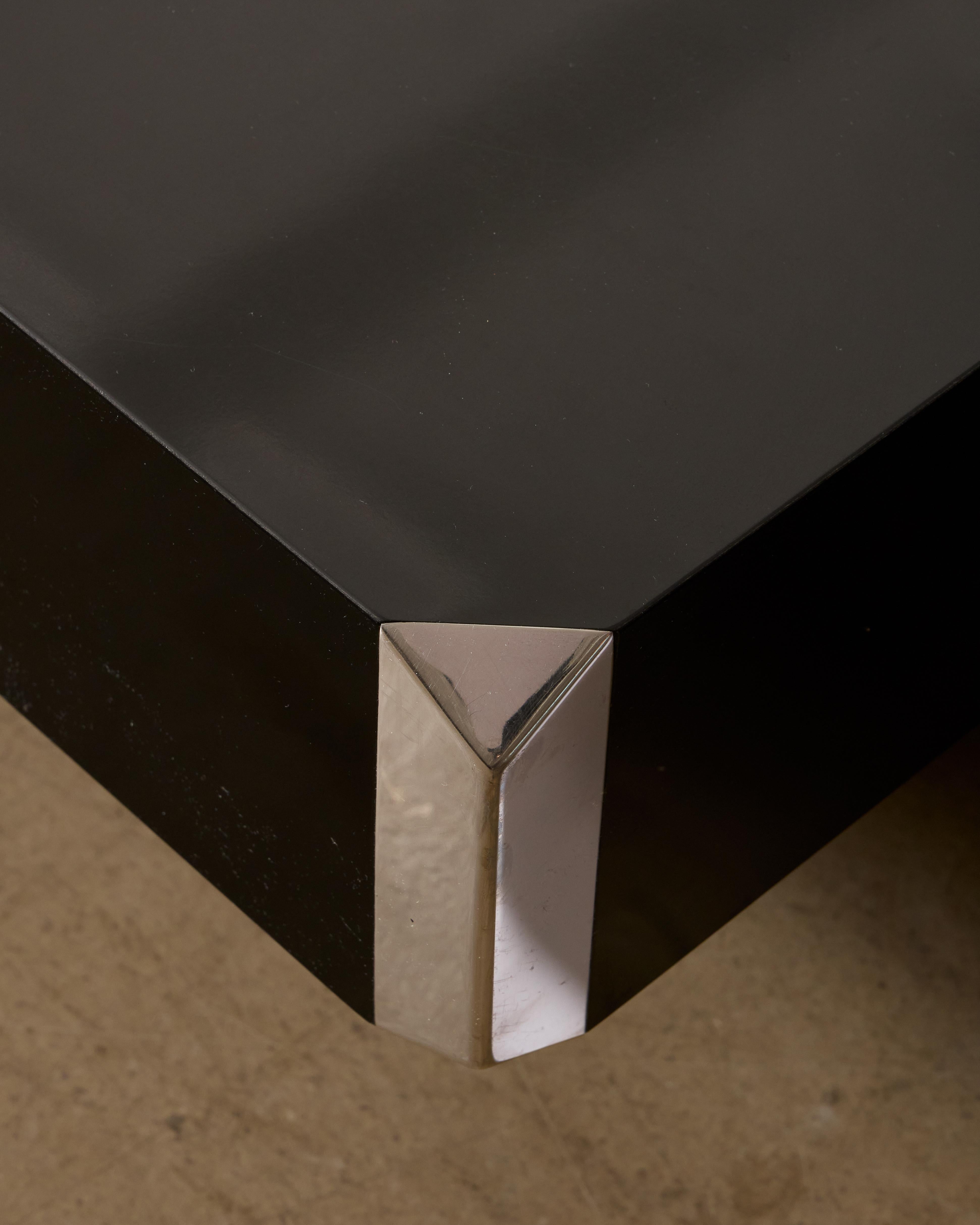 Willy Rizzo 'Alveo' Coffee Table, 1970s 1