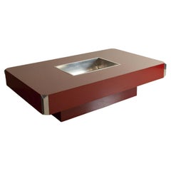Willy Rizzo Alveo Coffee Table Mid Seventies