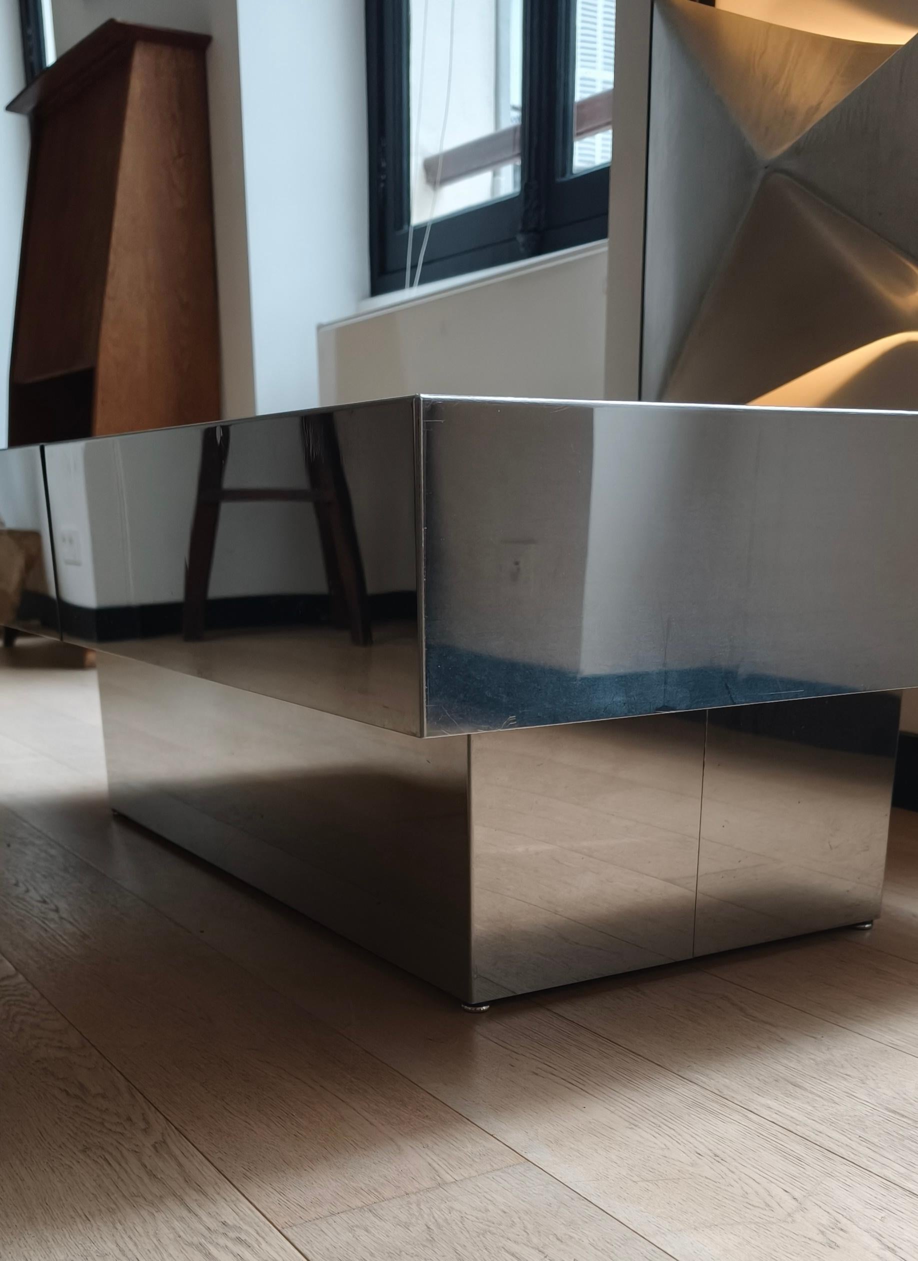 Willy Rizzo bar coffee table - 70s - Italian design 8