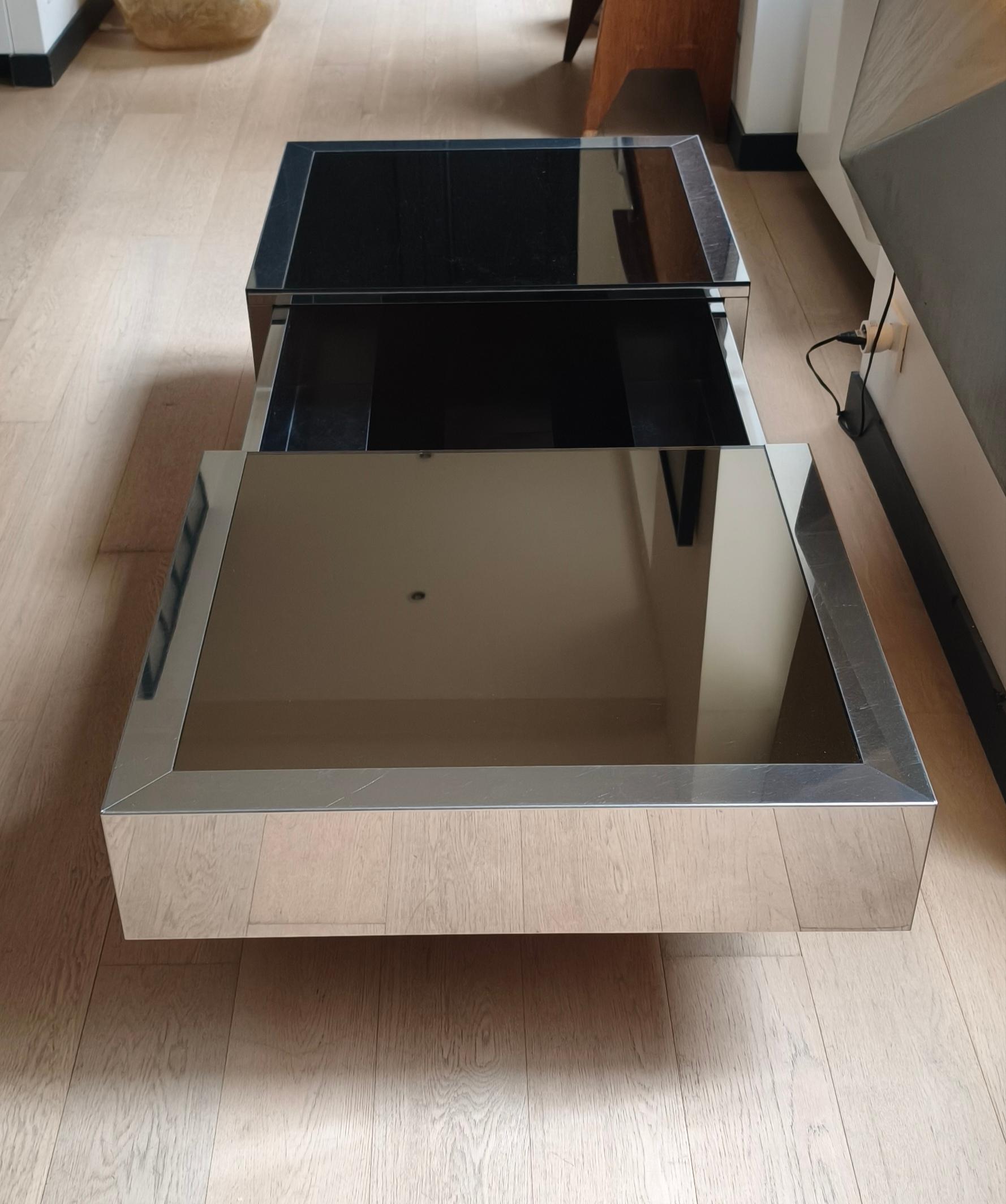 Willy Rizzo bar coffee table - 70s - Italian design 9
