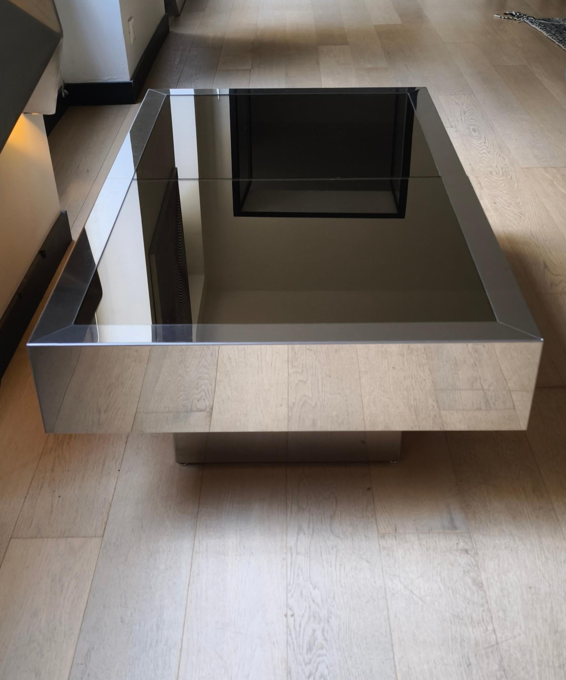 Willy Rizzo bar coffee table - 70s - Italian design 12