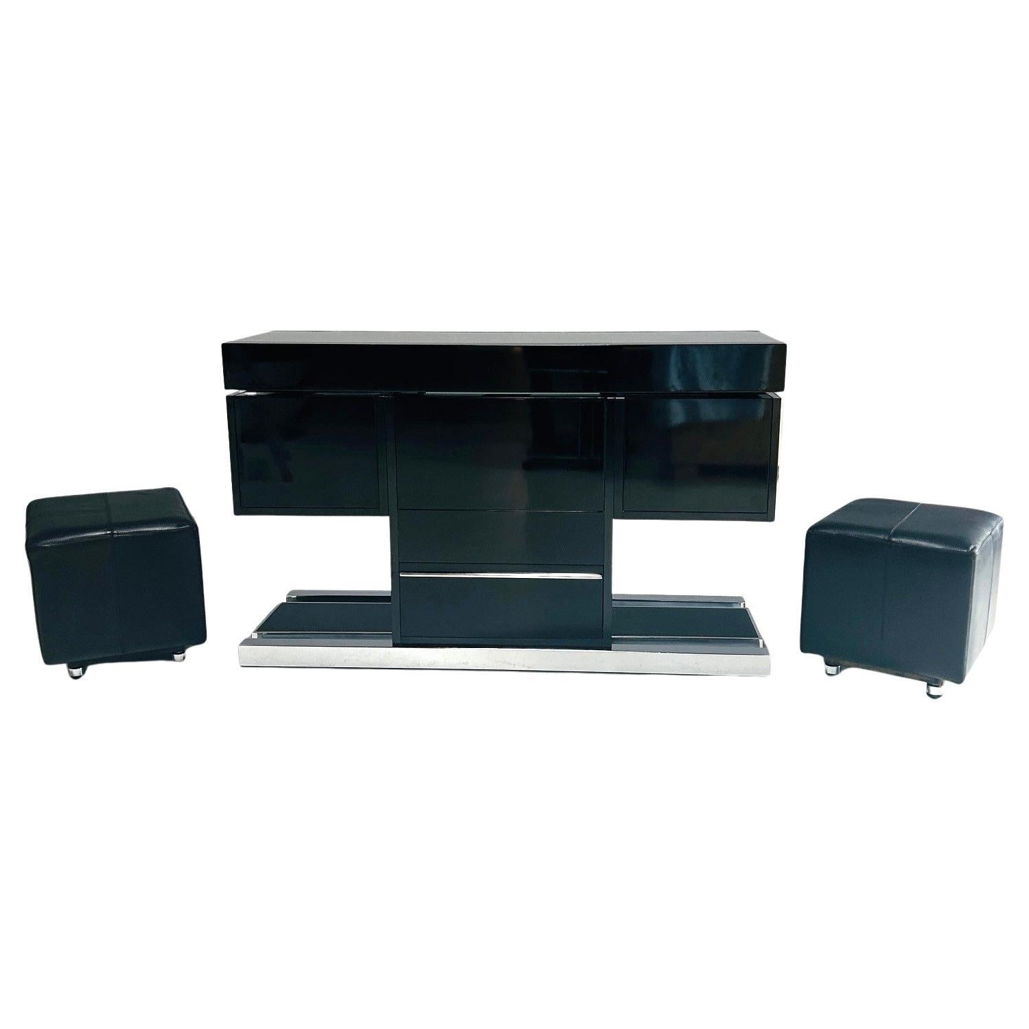 Willy Rizzo, Bar, Room Divider for Mario Sabot, 1970 im Angebot