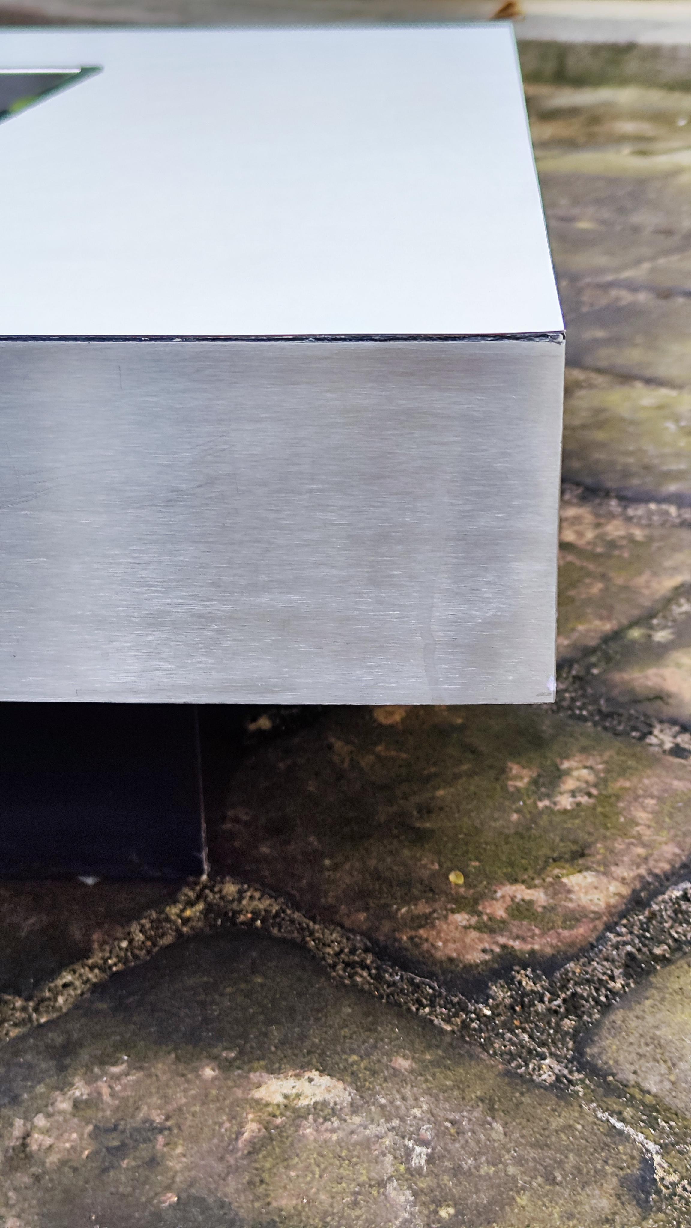 Table basse de bar centrale Willy Rizzo, années 70 - 1970 en vente 8